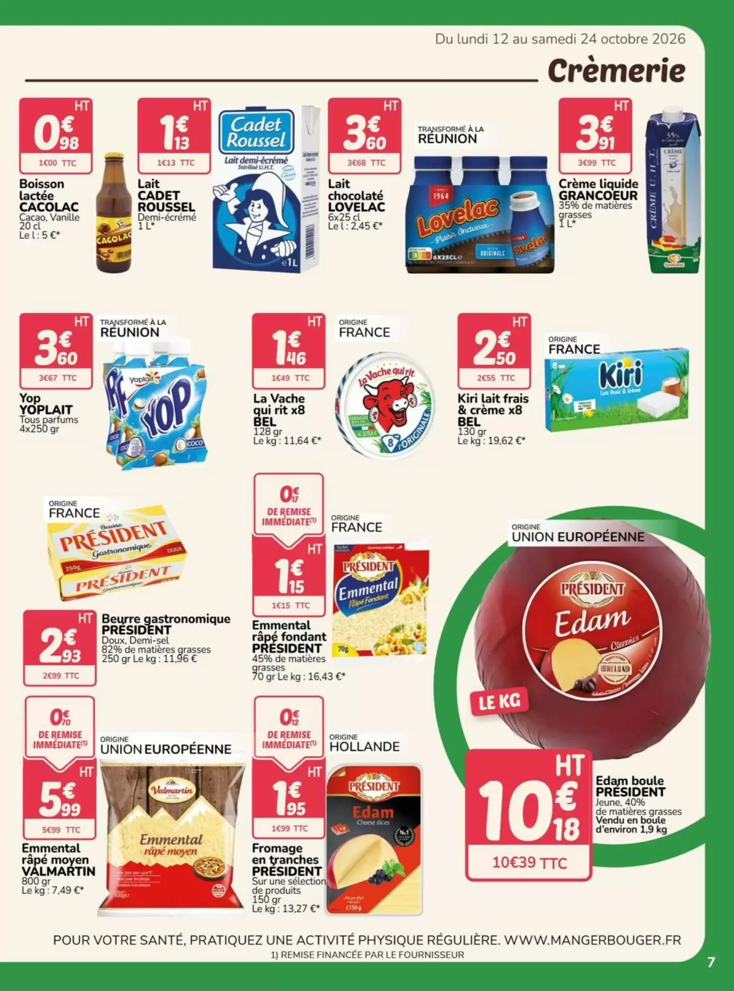 Prospectus promotionnel Promocash valable à partir du 12/10/2026 - Page 7.