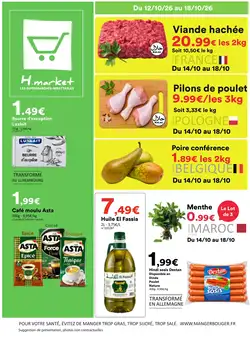 Prospectus promotionnel Hmarket valable à partir du 12/10/2026