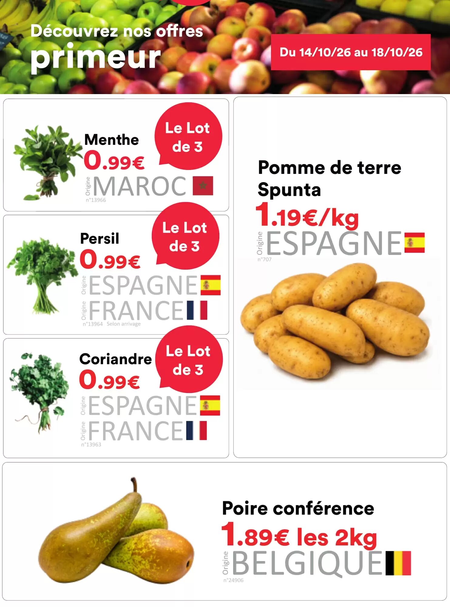 Prospectus promotionnel Hmarket valable à partir du 12/10/2026 - Page 3.