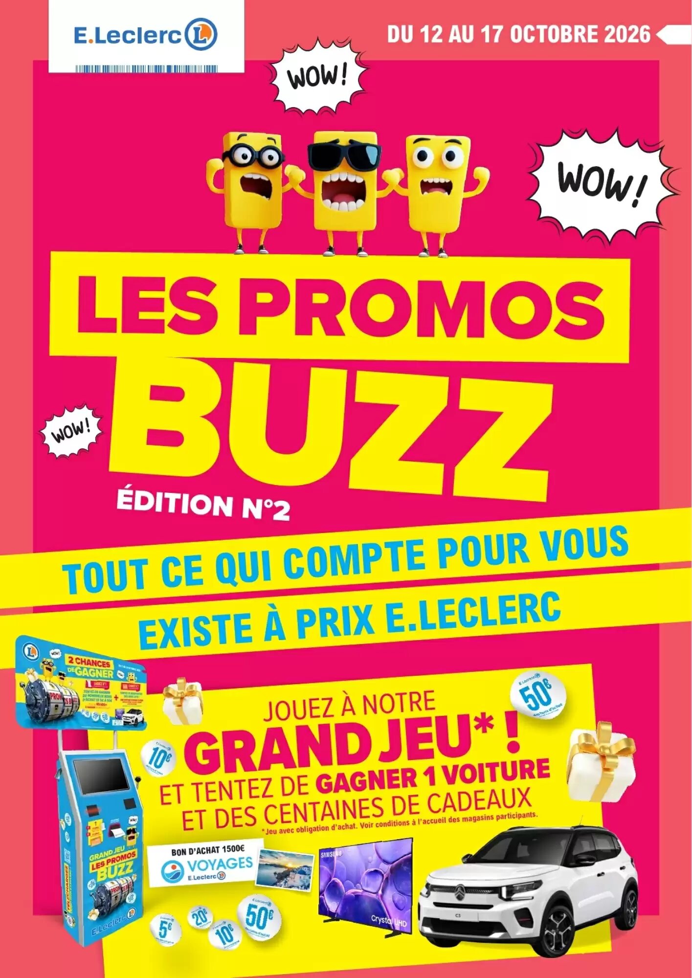 Prospectus promotionnel E.Leclerc valable à partir du 12/10/2026 - Page 1.