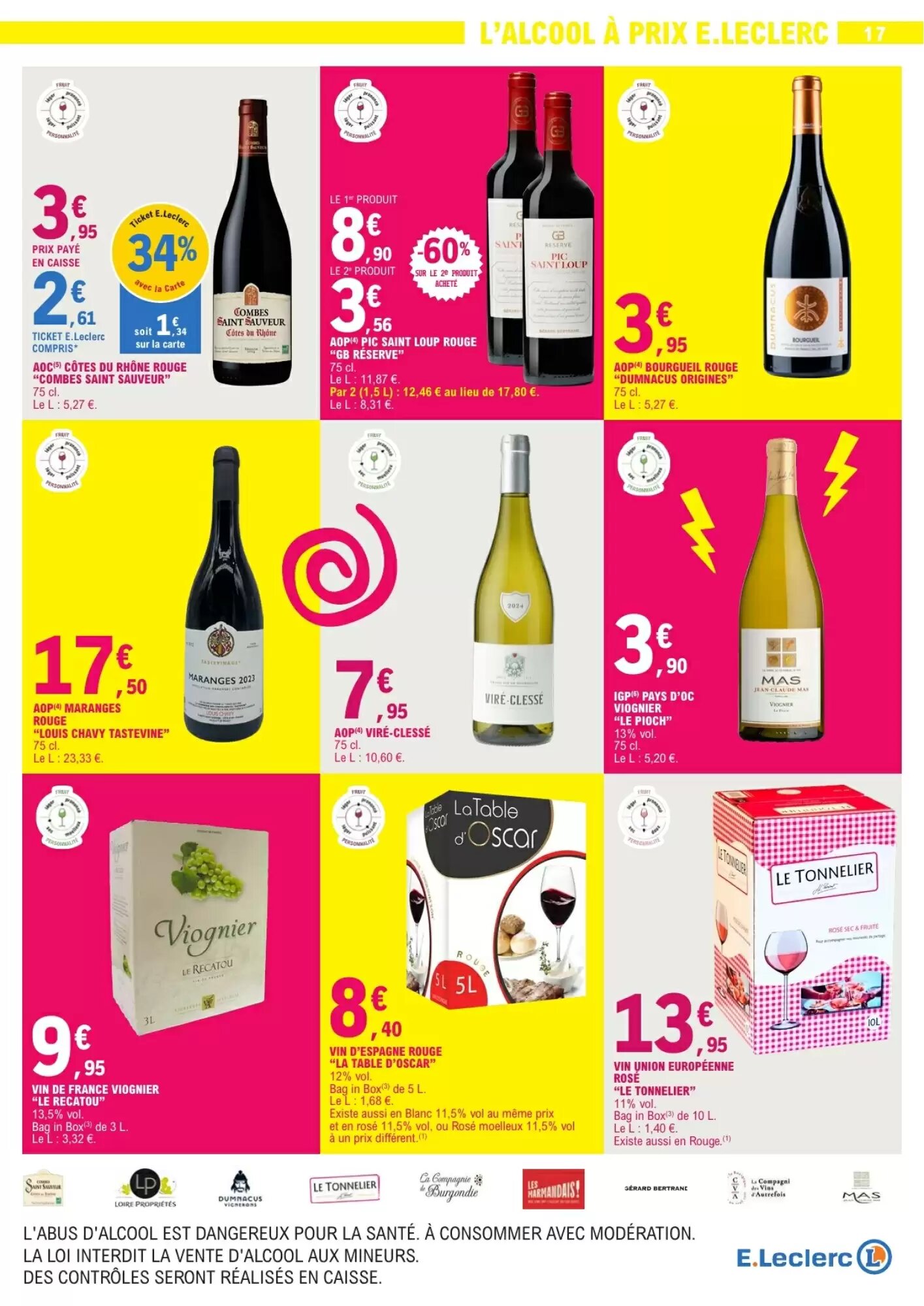 Prospectus promotionnel E.Leclerc valable à partir du 12/10/2026 - Page 17.