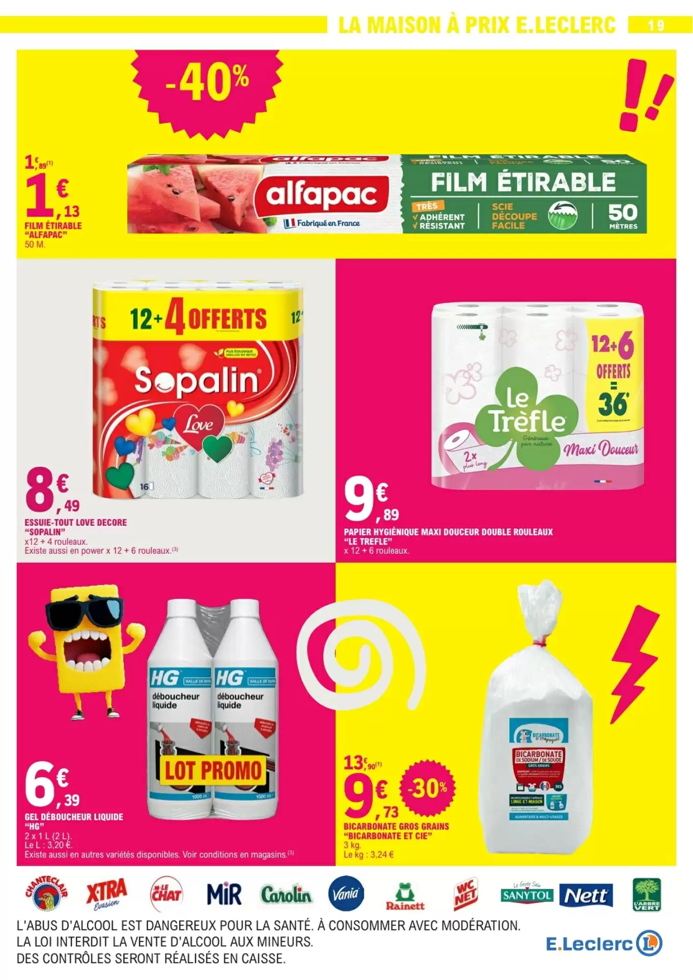 Prospectus promotionnel E.Leclerc valable à partir du 12/10/2026 - Page 19.