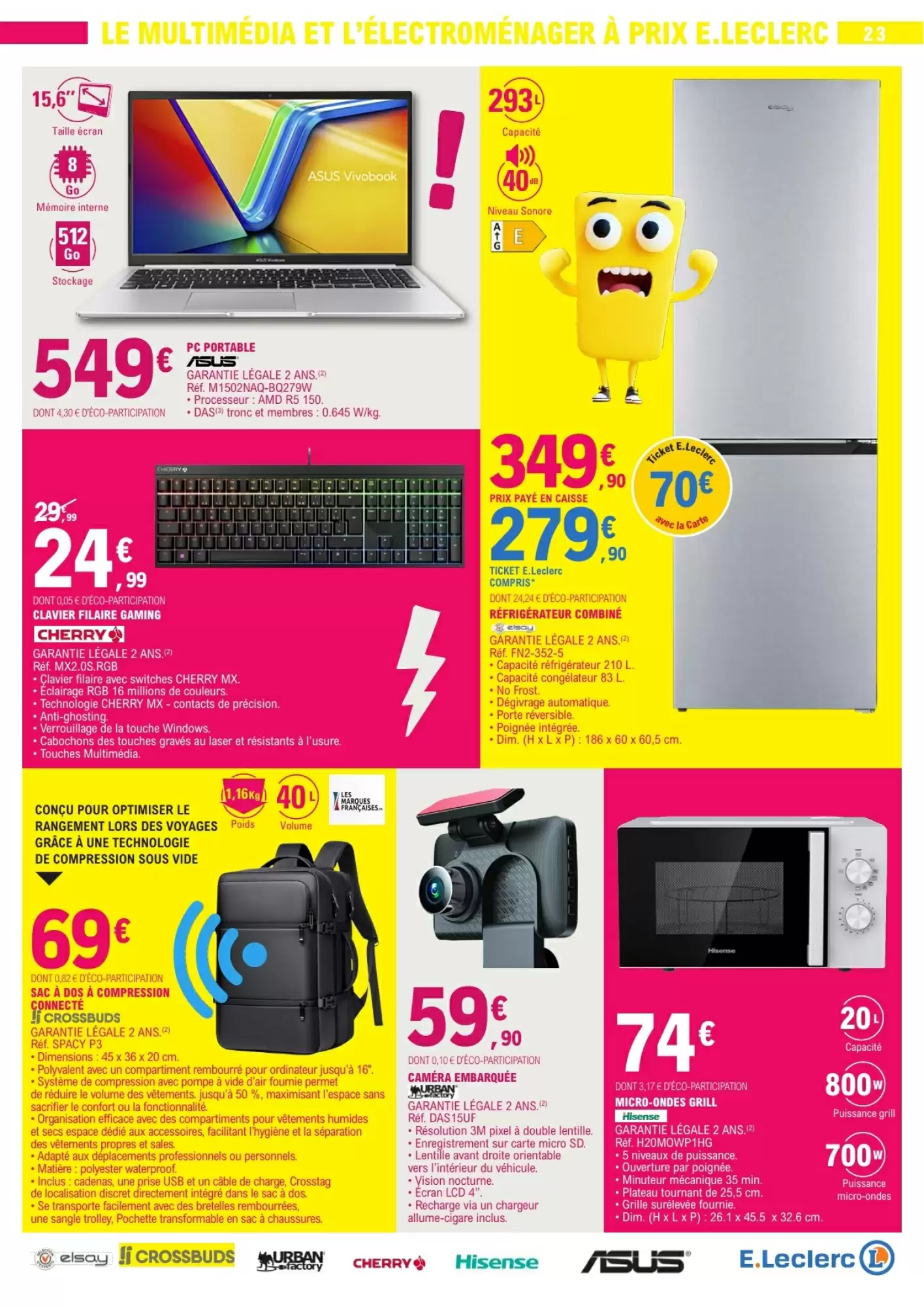 Prospectus promotionnel E.Leclerc valable à partir du 12/10/2026 - Page 23.