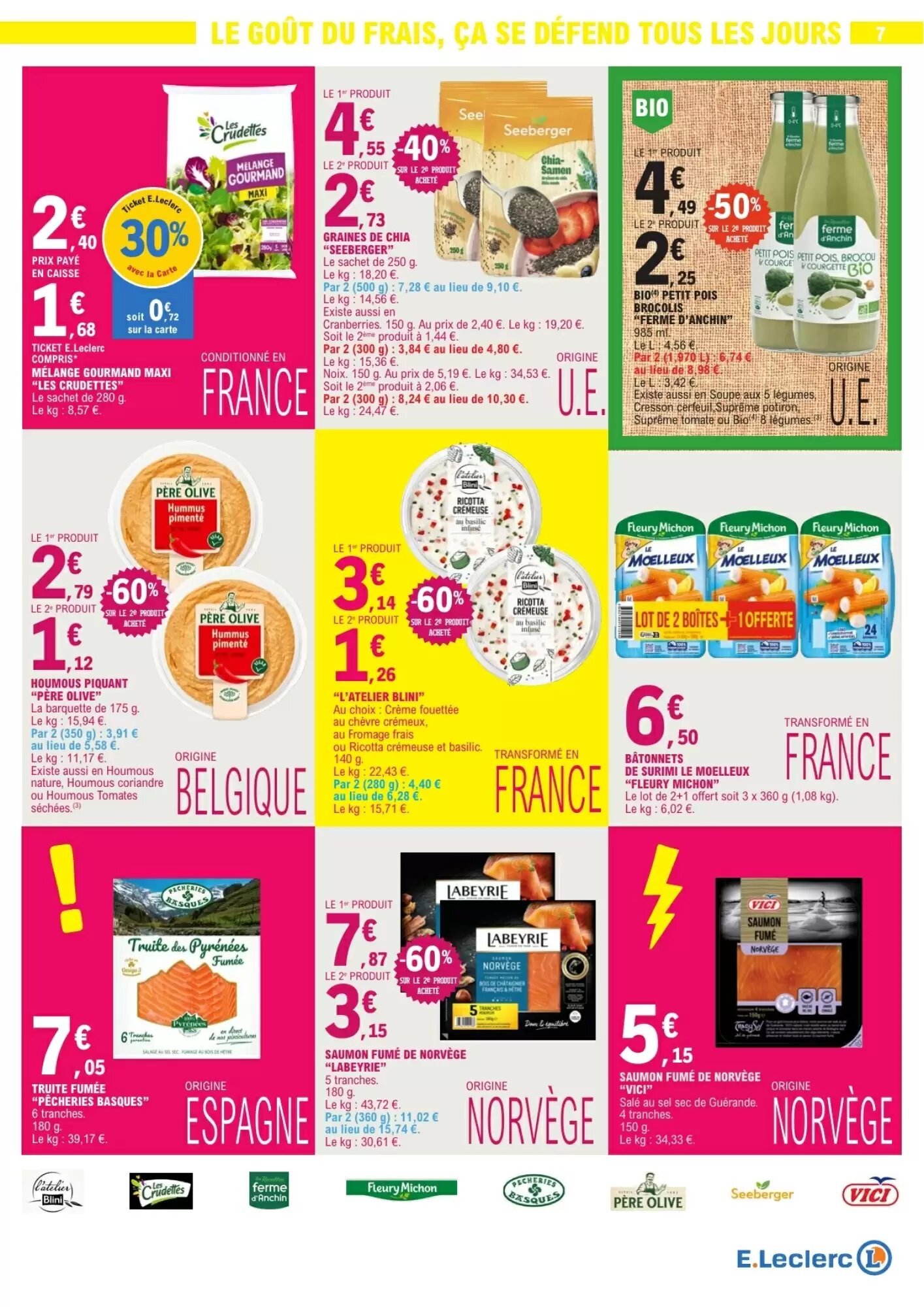 Prospectus promotionnel E.Leclerc valable à partir du 12/10/2026 - Page 7.