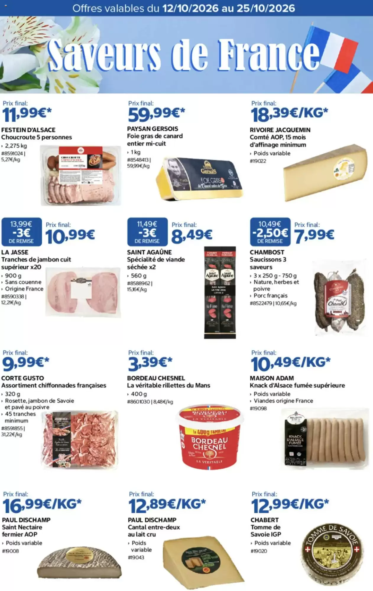 Prospectus promotionnel Costco valable à partir du 12/10/2026 - Page 1.