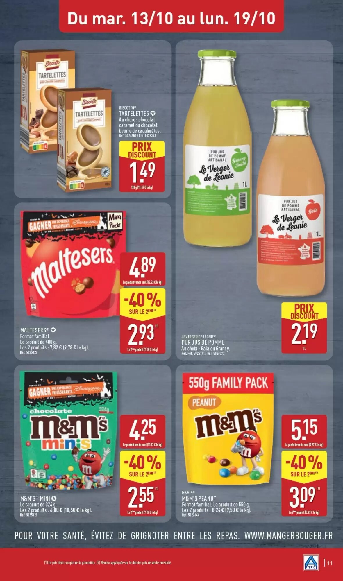 Prospectus promotionnel ALDI valable à partir du 13/10/2026 - Page 13.