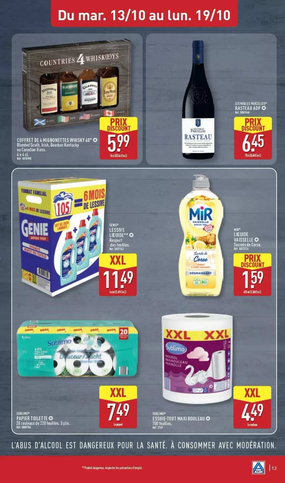 Prospectus promotionnel ALDI valable à partir du 13/10/2026 - Page 15.