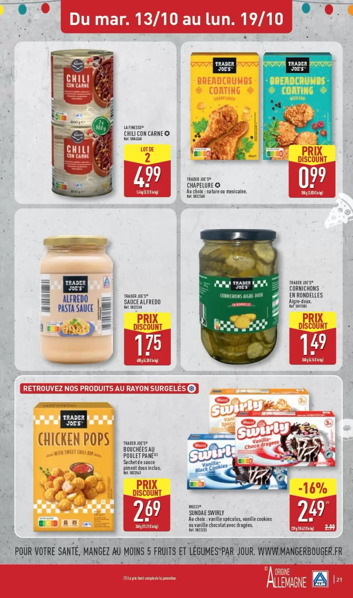 Prospectus promotionnel ALDI valable à partir du 13/10/2026 - Page 23.