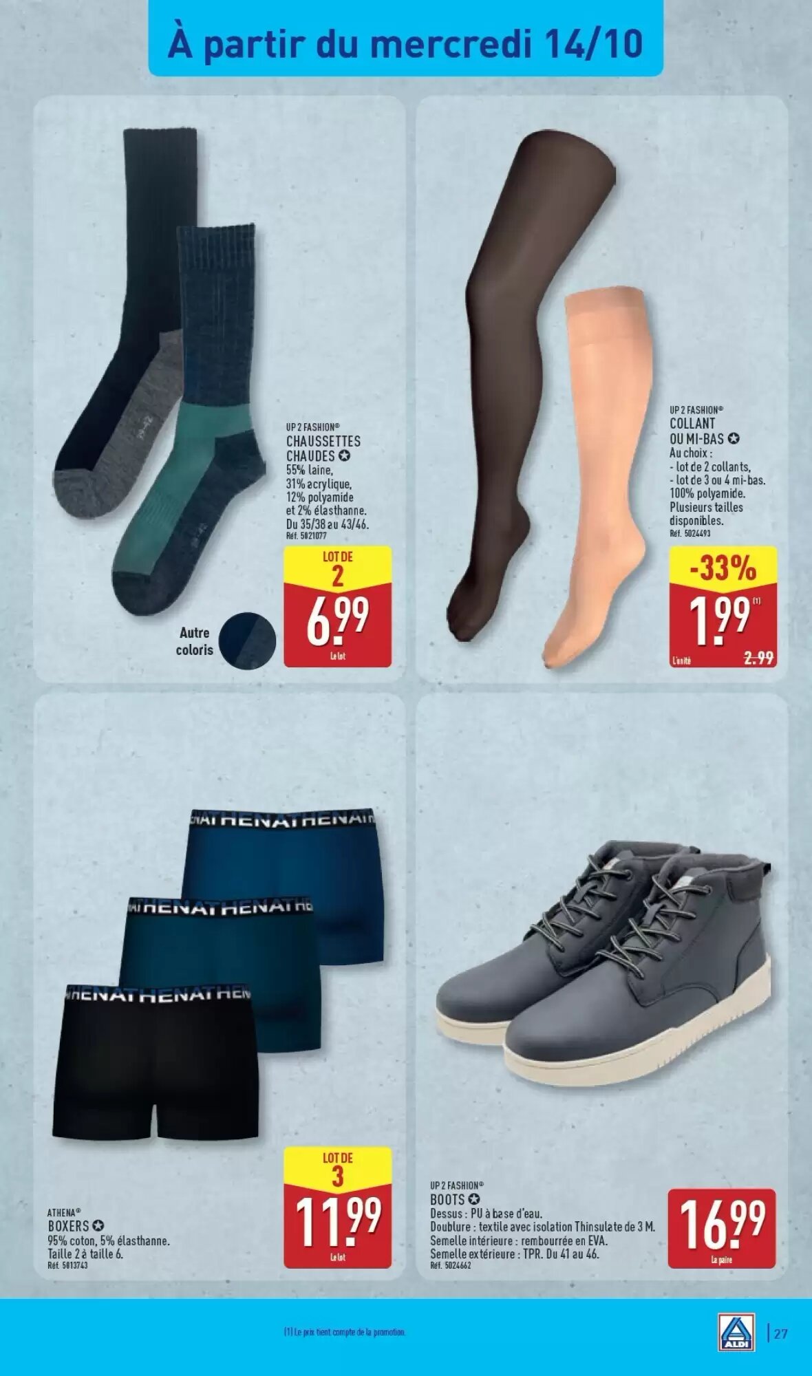 Prospectus promotionnel ALDI valable à partir du 13/10/2026 - Page 29.