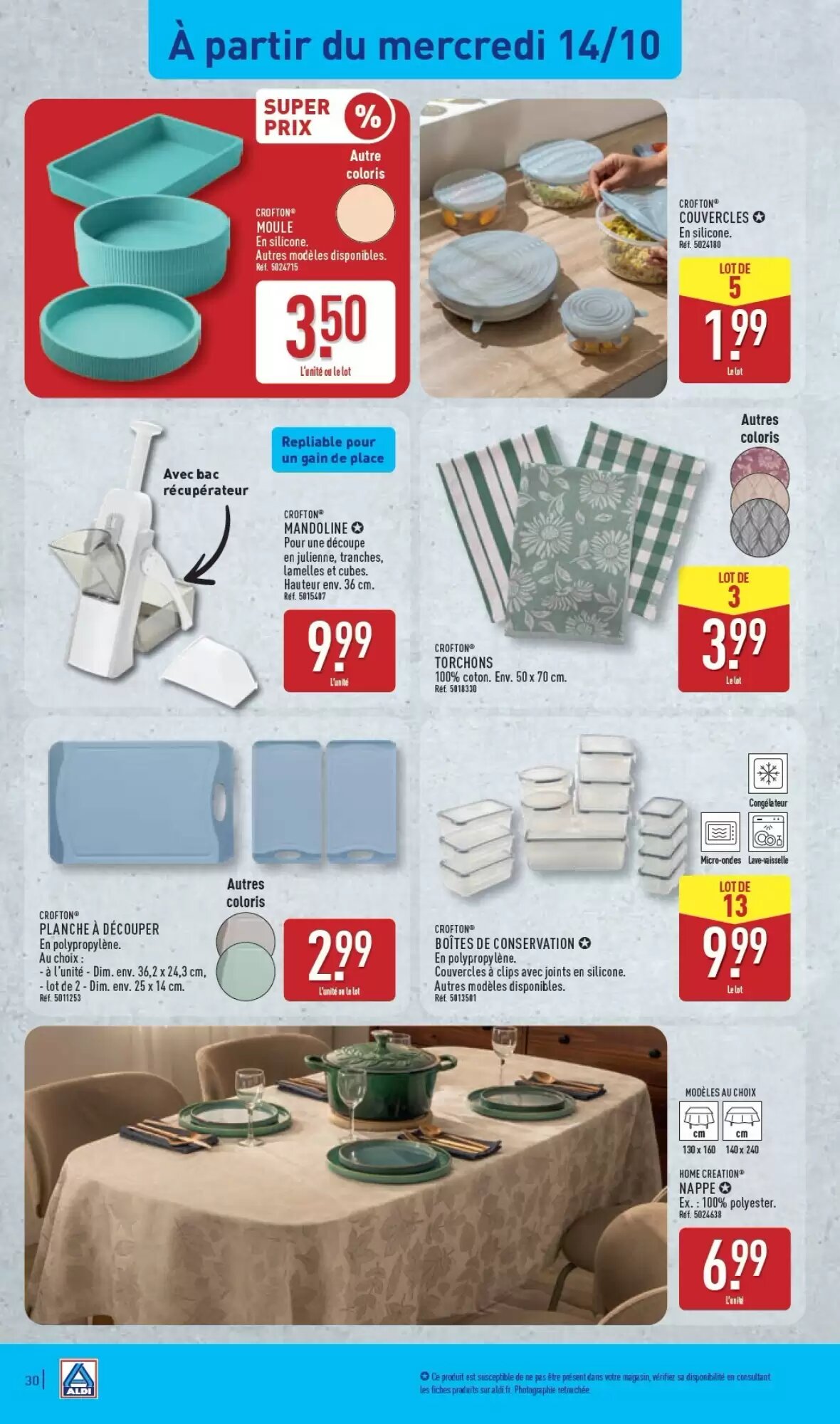 Prospectus promotionnel ALDI valable à partir du 13/10/2026 - Page 32.