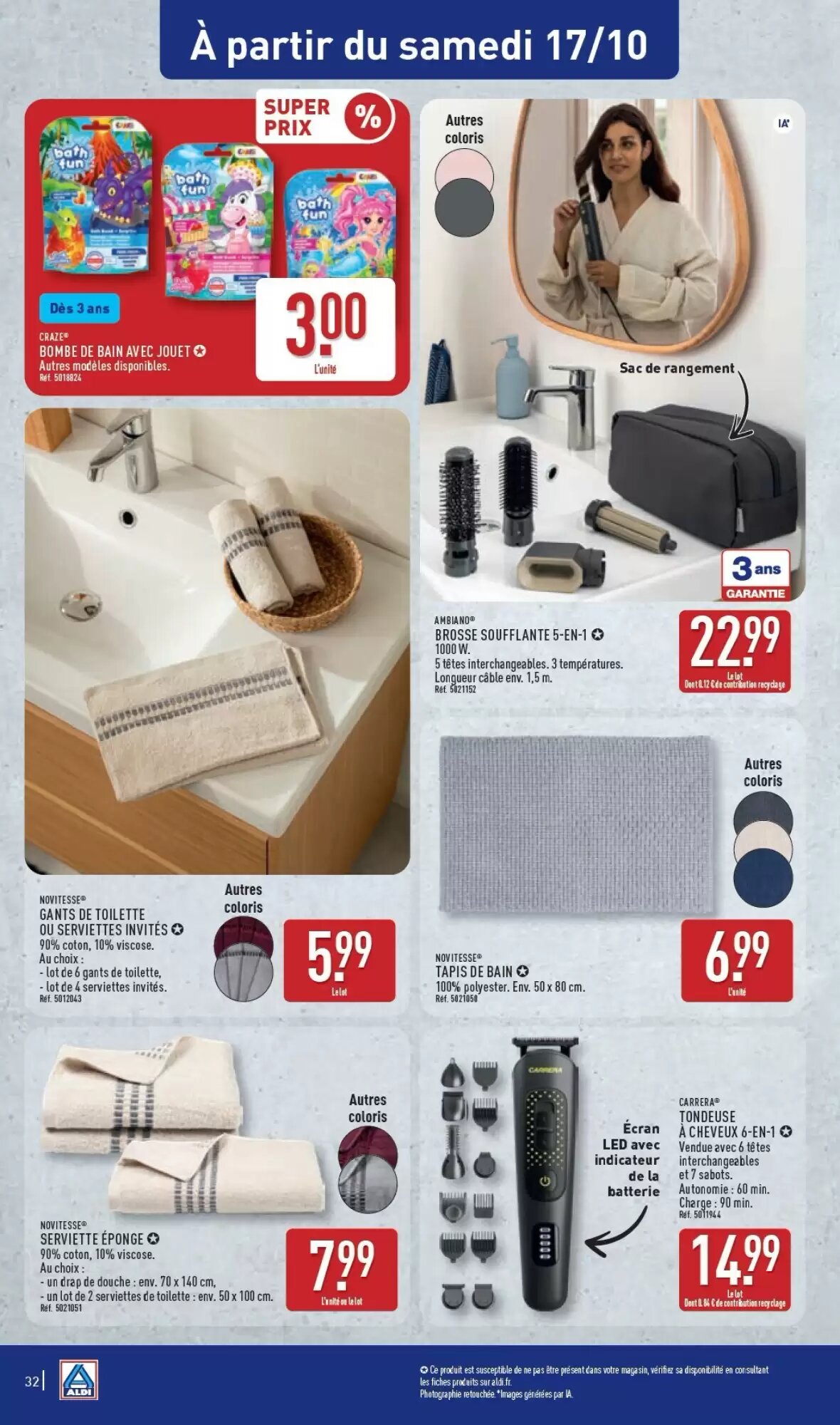 Prospectus promotionnel ALDI valable à partir du 13/10/2026 - Page 34.