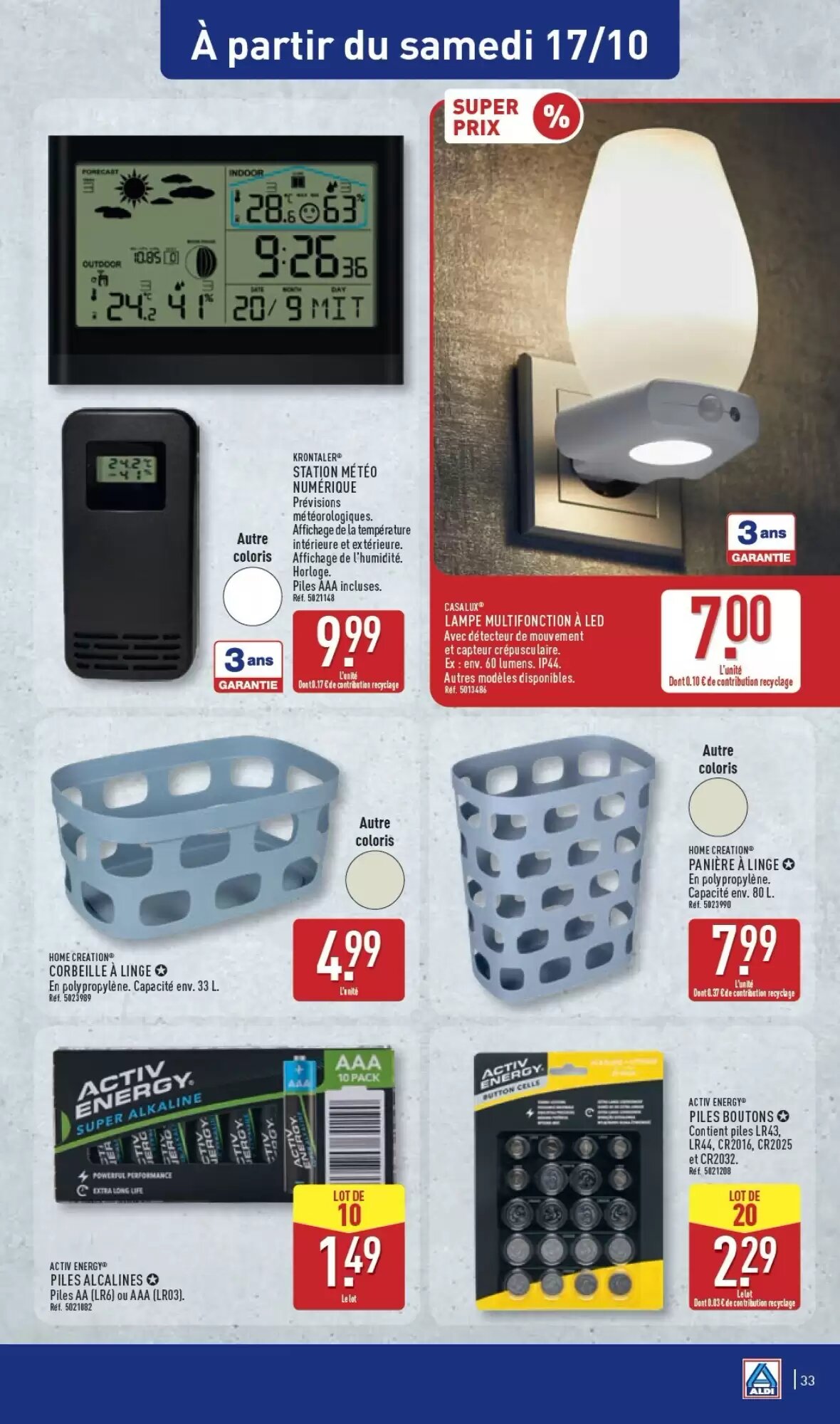 Prospectus promotionnel ALDI valable à partir du 13/10/2026 - Page 35.