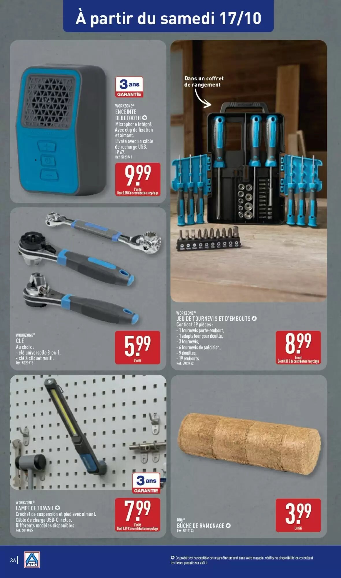 Prospectus promotionnel ALDI valable à partir du 13/10/2026 - Page 38.