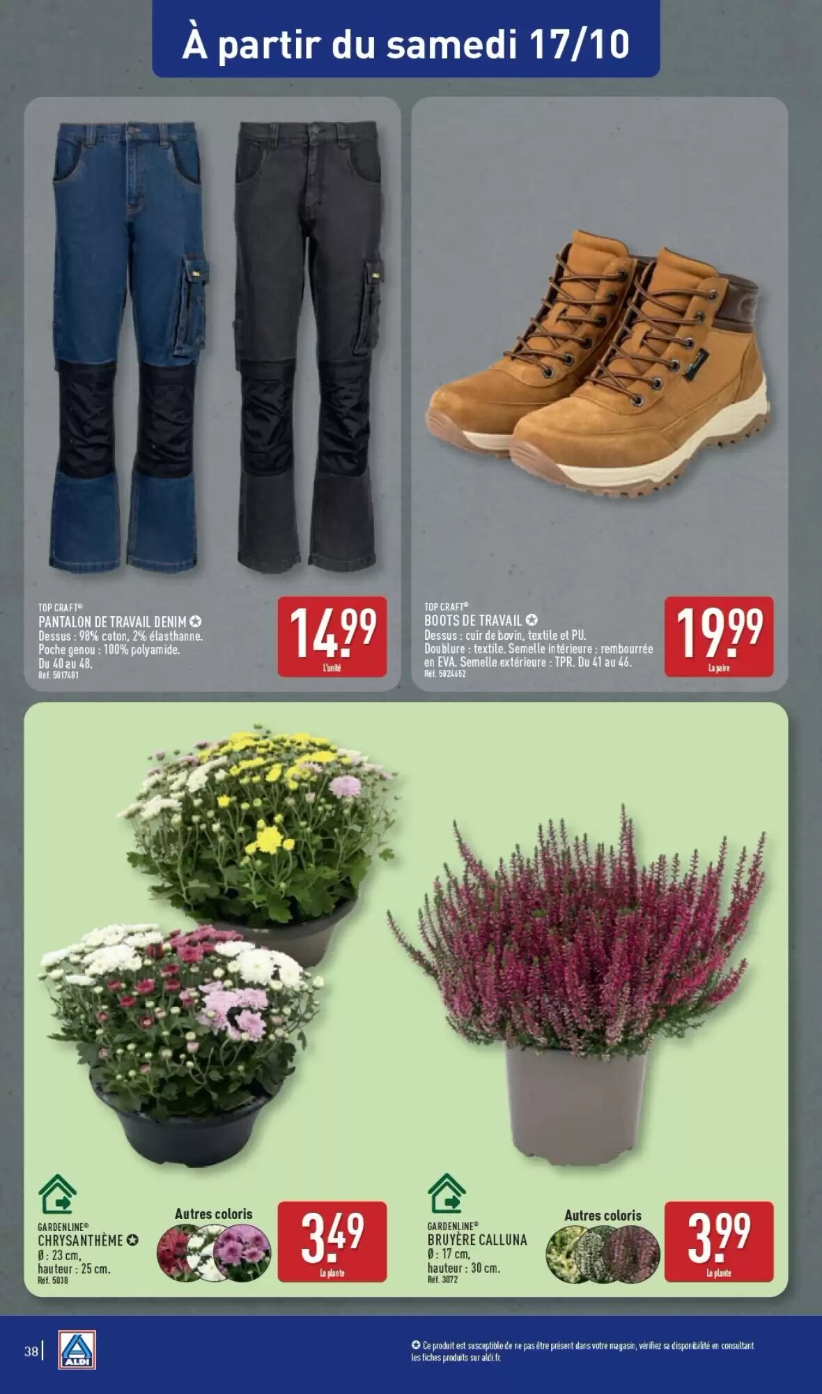 Prospectus promotionnel ALDI valable à partir du 13/10/2026 - Page 40.