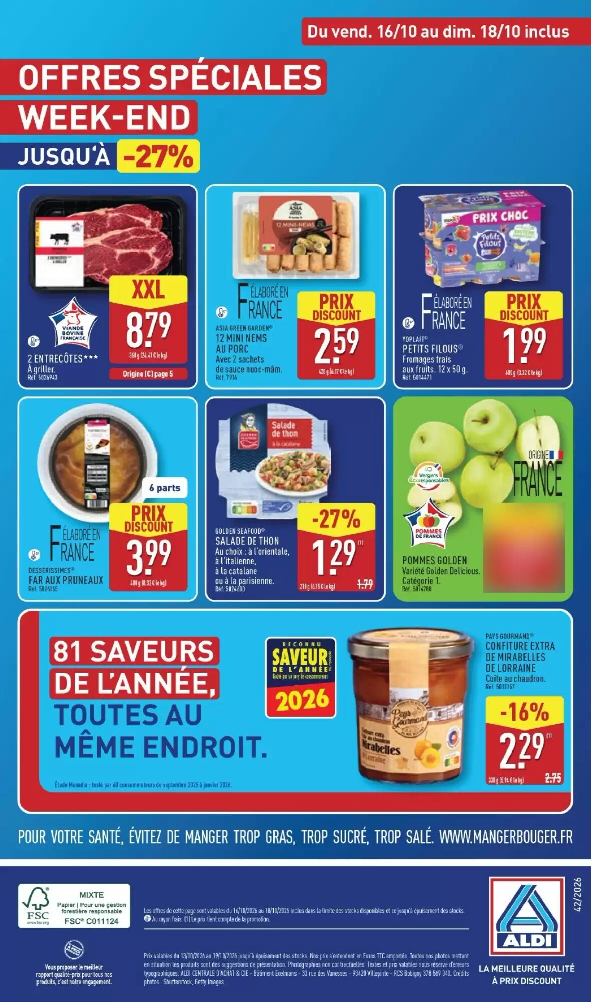Prospectus promotionnel ALDI valable à partir du 13/10/2026 - Page 41.
