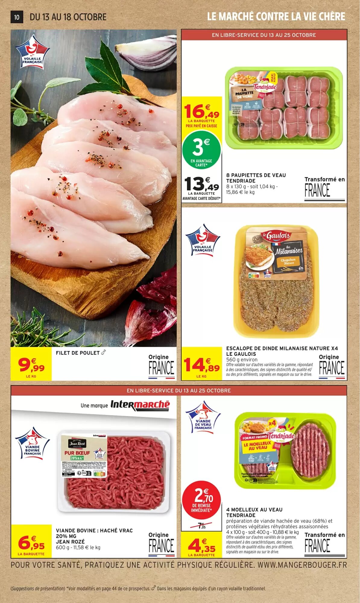 Prospectus promotionnel Intermarché Hyper valable à partir du 13/10/2026 - Page 10.
