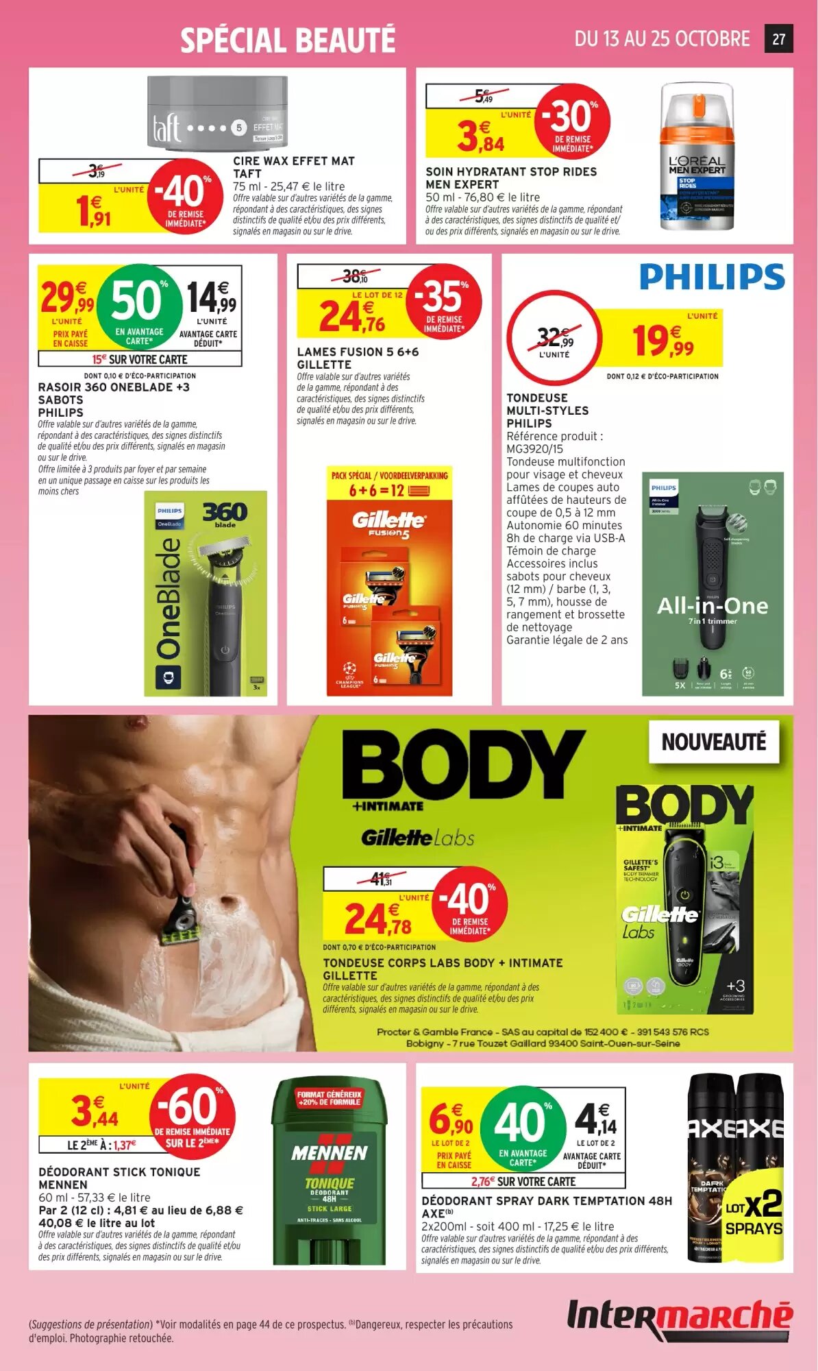 Prospectus promotionnel Intermarché Hyper valable à partir du 13/10/2026 - Page 20.
