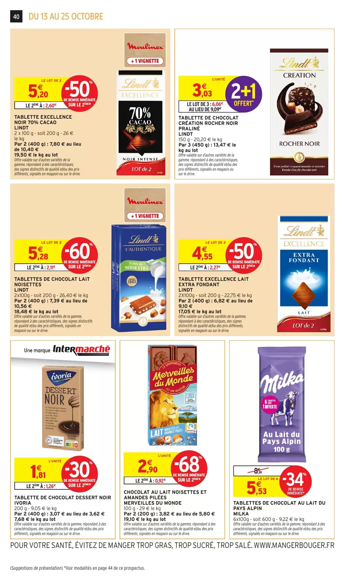 Prospectus promotionnel Intermarché Hyper valable à partir du 13/10/2026 - Page 33.