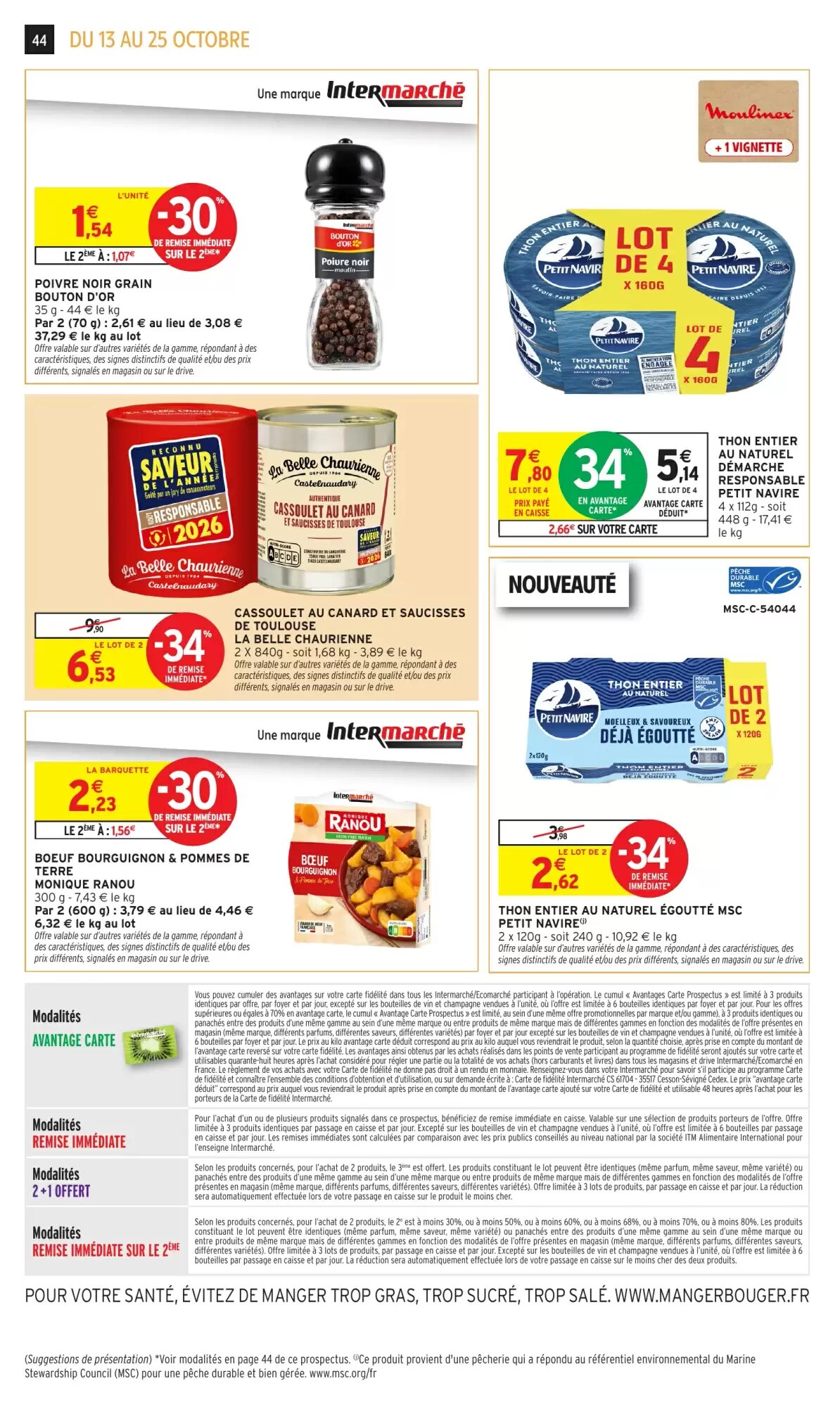 Prospectus promotionnel Intermarché Hyper valable à partir du 13/10/2026 - Page 37.