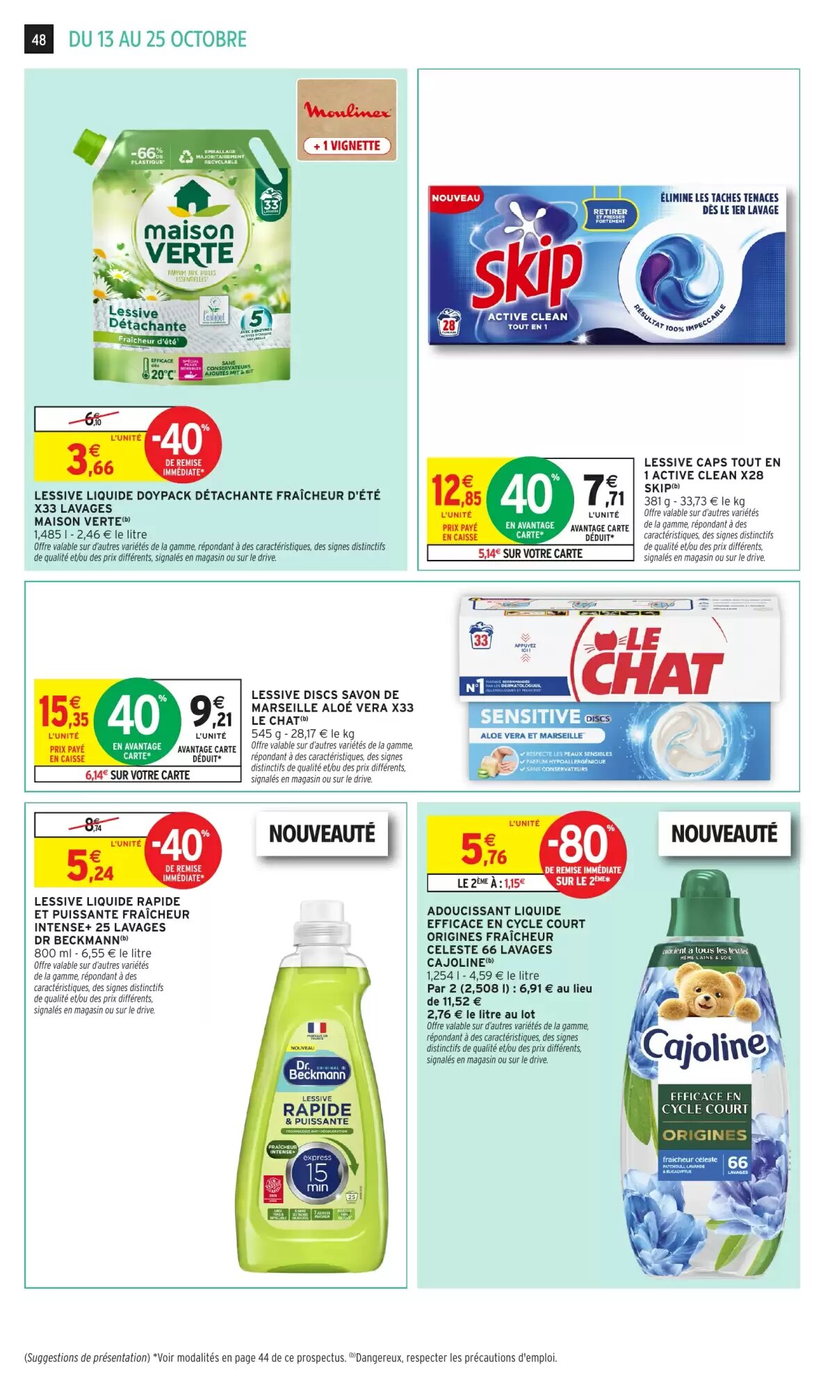 Prospectus promotionnel Intermarché Hyper valable à partir du 13/10/2026 - Page 41.