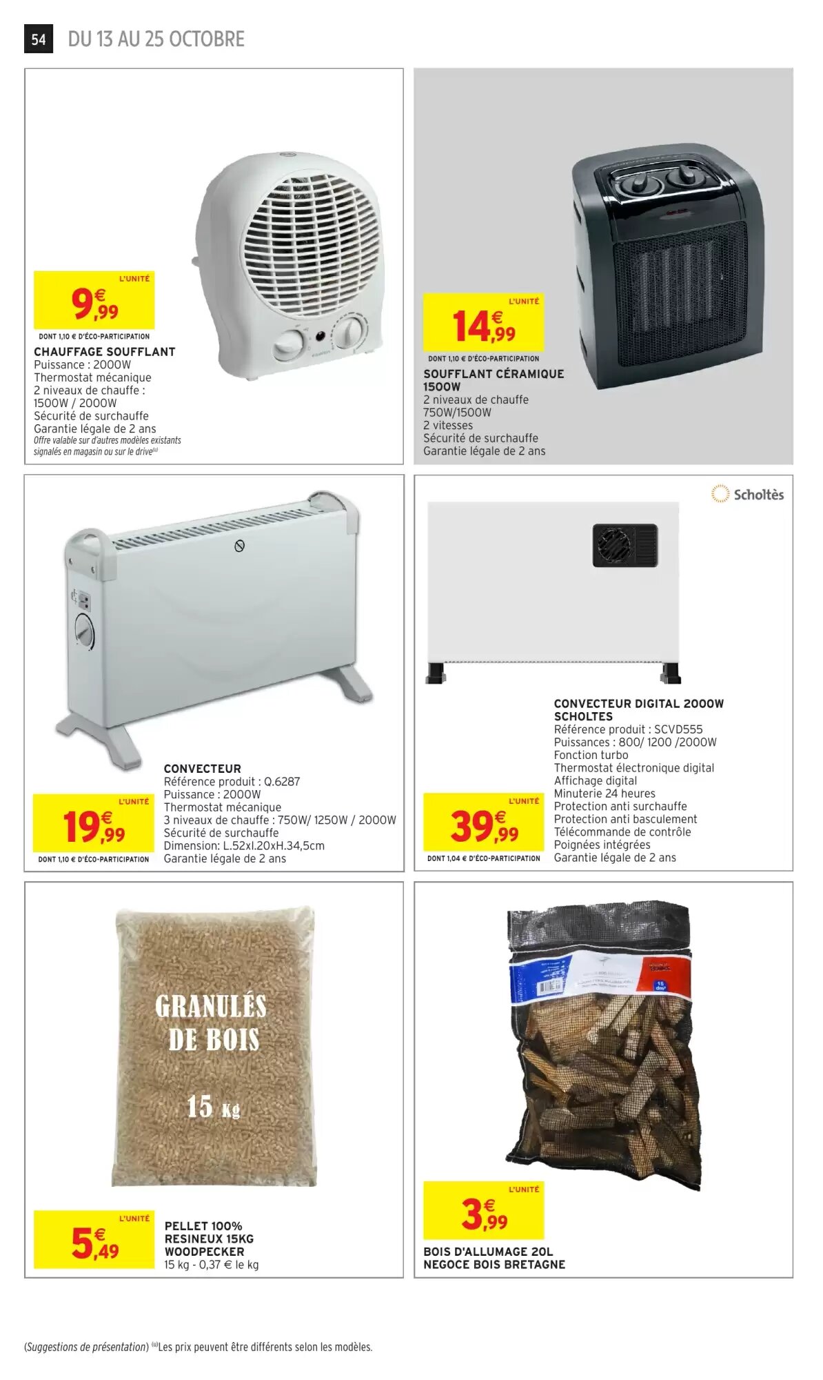 Prospectus promotionnel Intermarché Hyper valable à partir du 13/10/2026 - Page 47.