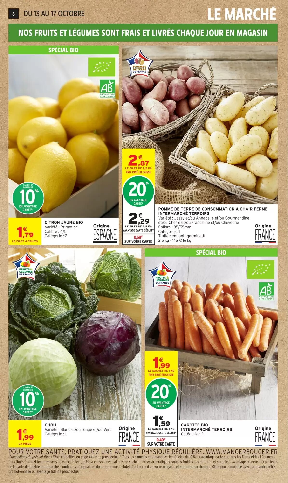 Prospectus promotionnel Intermarché Hyper valable à partir du 13/10/2026 - Page 6.