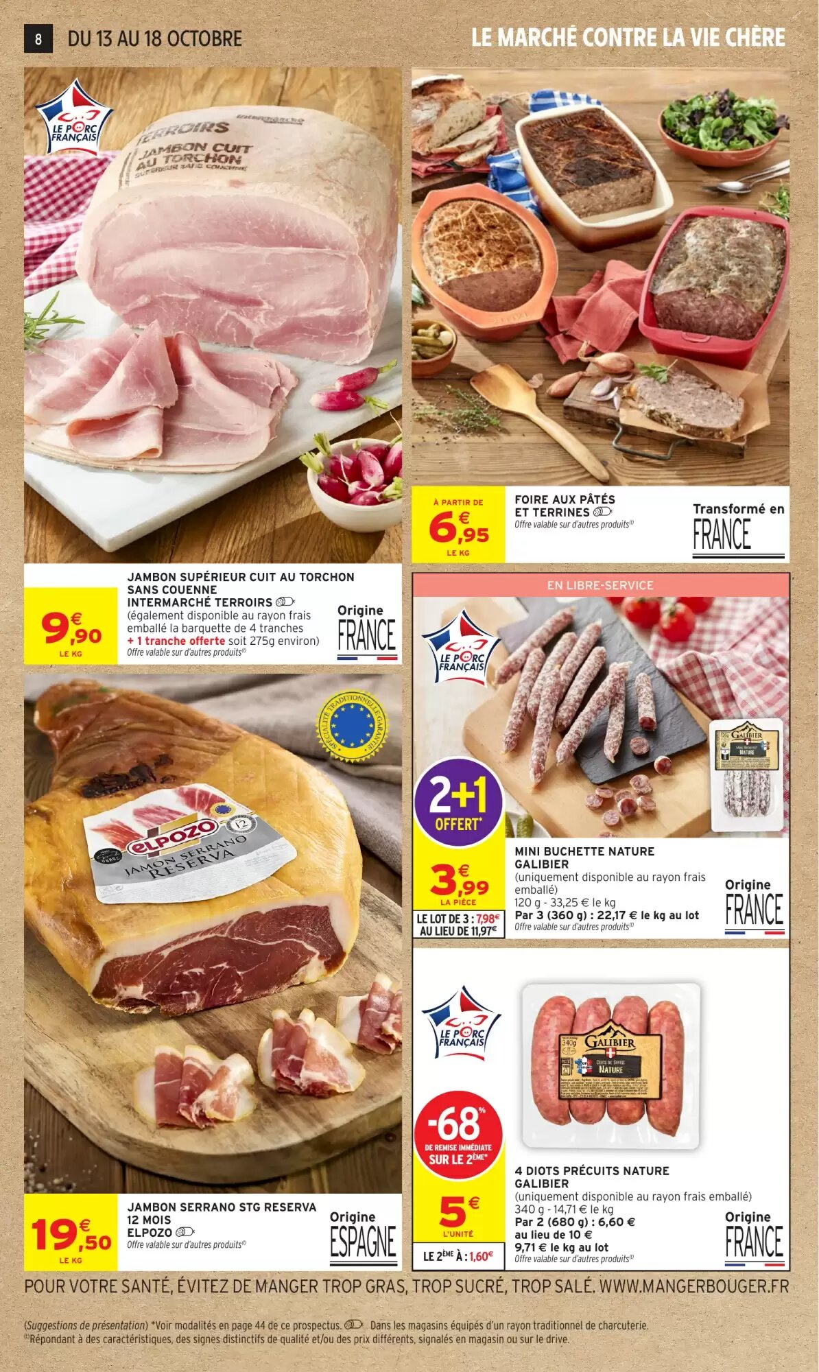Prospectus promotionnel Intermarché Hyper valable à partir du 13/10/2026 - Page 8.
