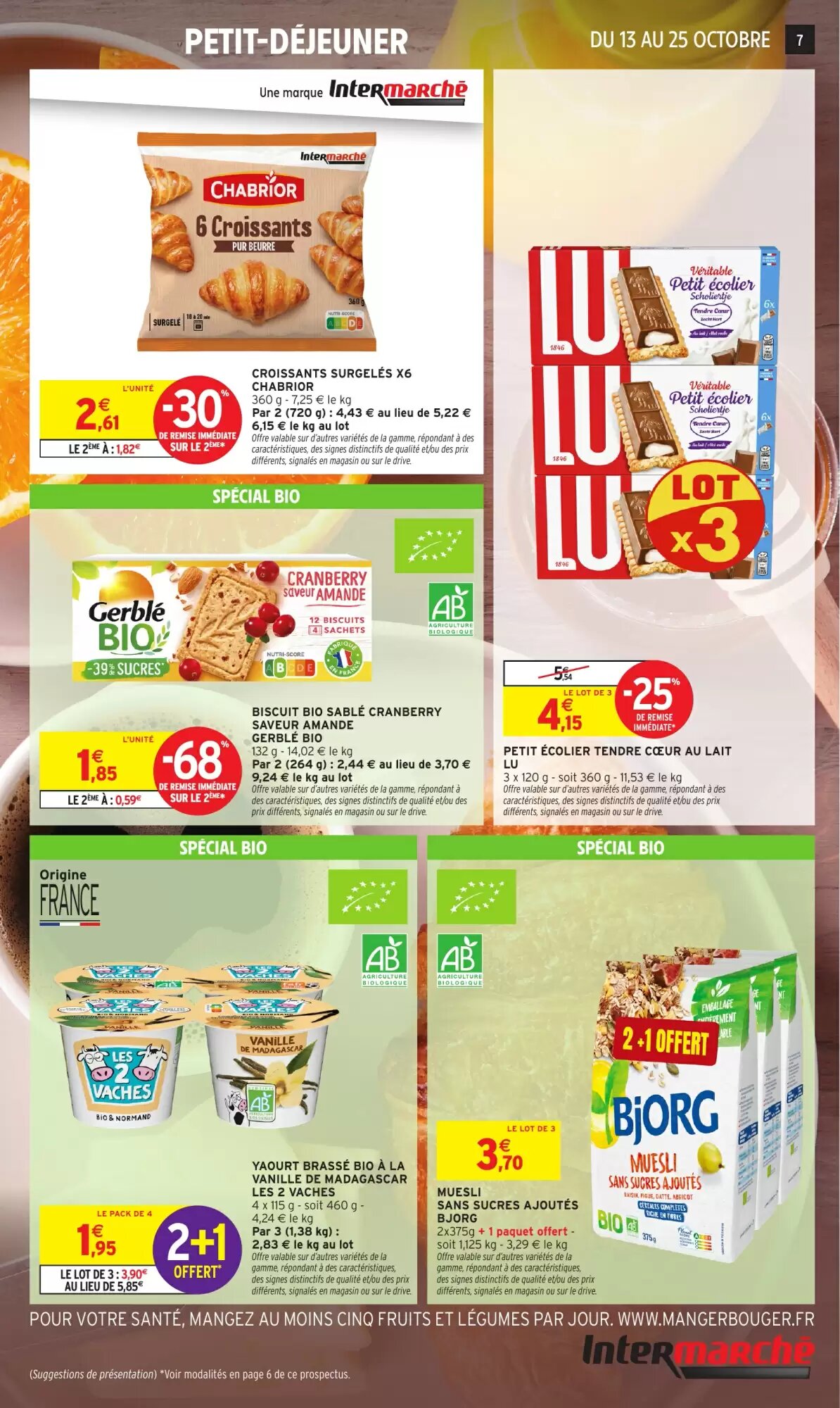 Prospectus promotionnel Intermarché valable à partir du 13/10/2026 - Page 7.