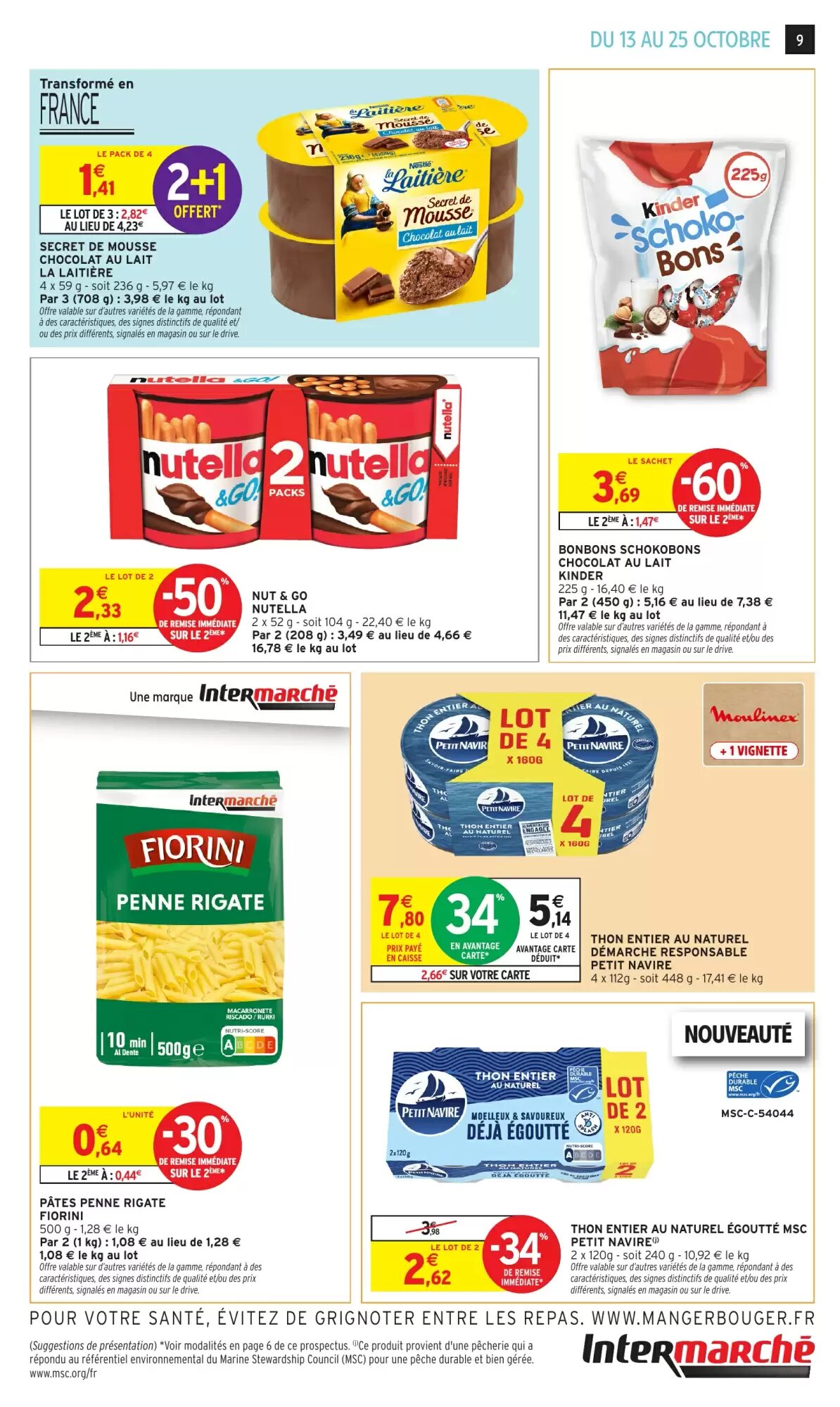 Prospectus promotionnel Intermarché valable à partir du 13/10/2026 - Page 9.