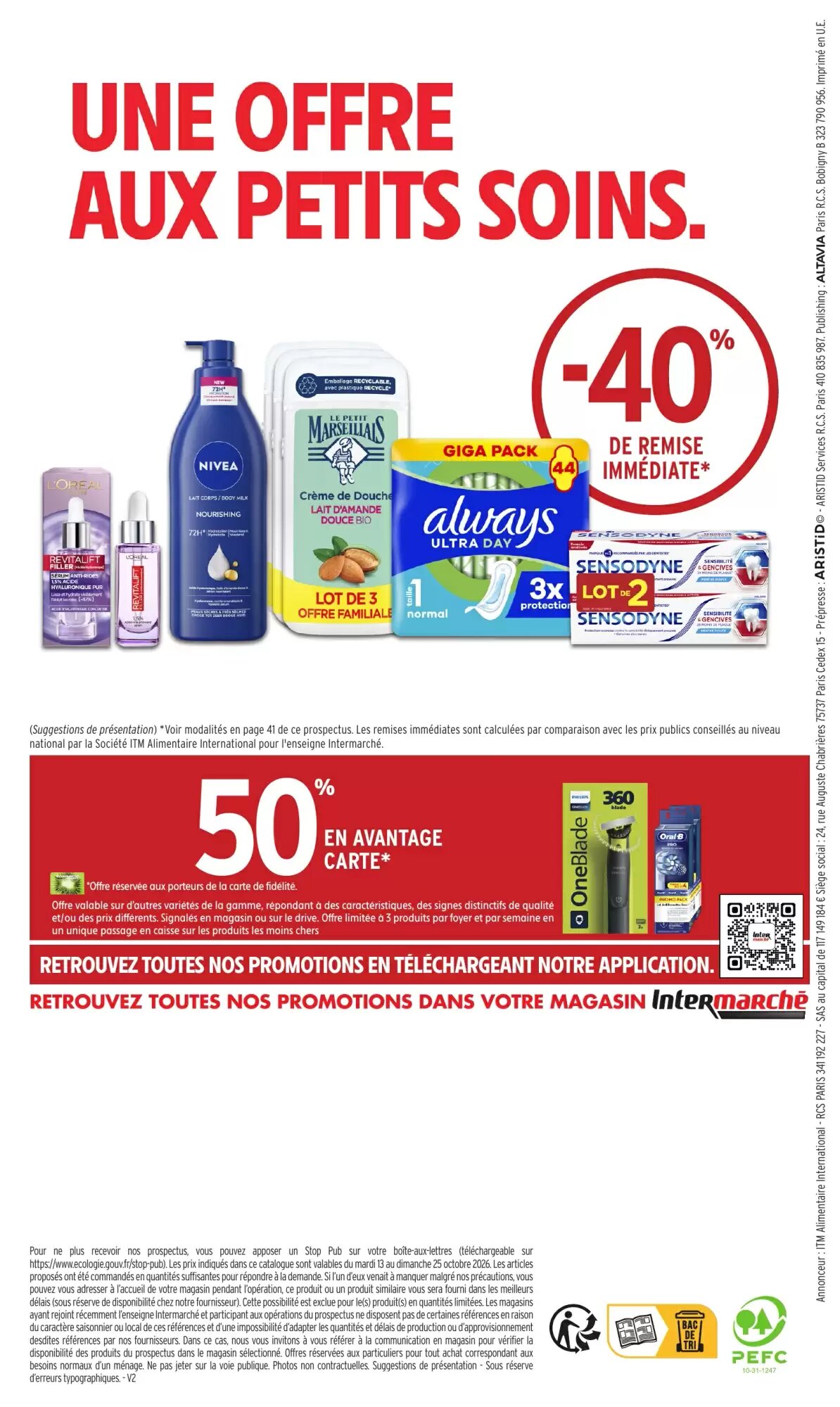 Prospectus promotionnel Intermarché valable à partir du 13/10/2026 - Page 37.