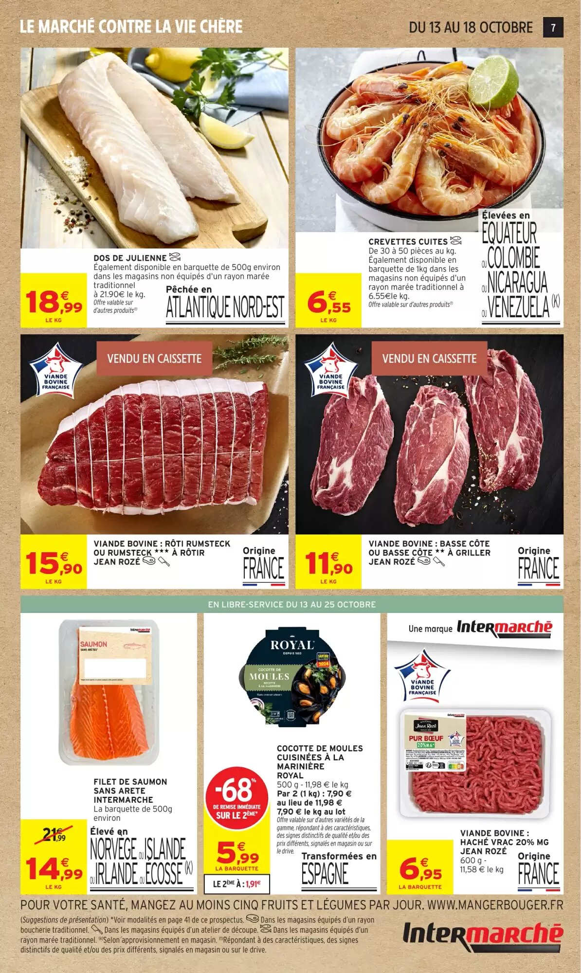 Prospectus promotionnel Intermarché valable à partir du 13/10/2026 - Page 7.