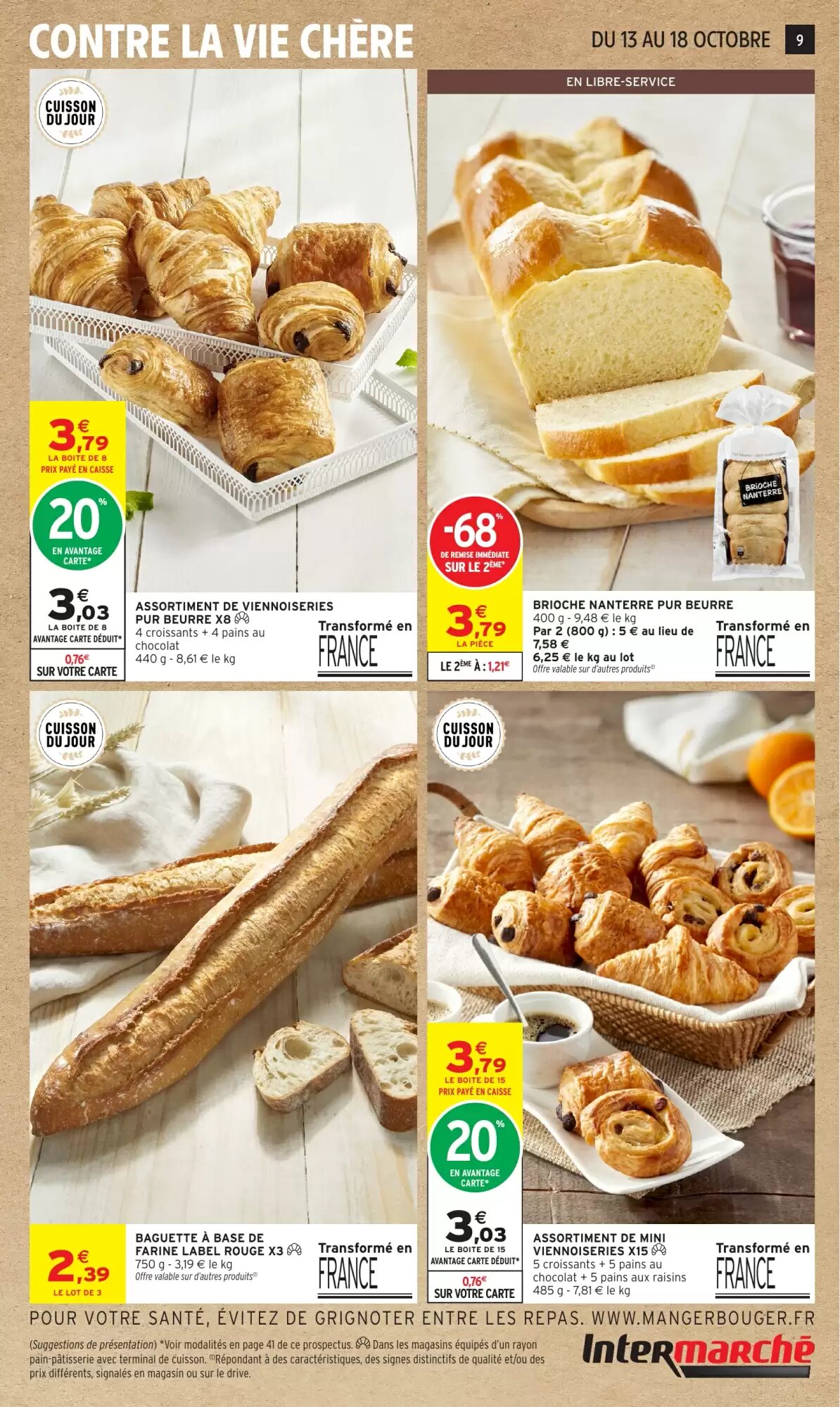 Prospectus promotionnel Intermarché valable à partir du 13/10/2026 - Page 9.