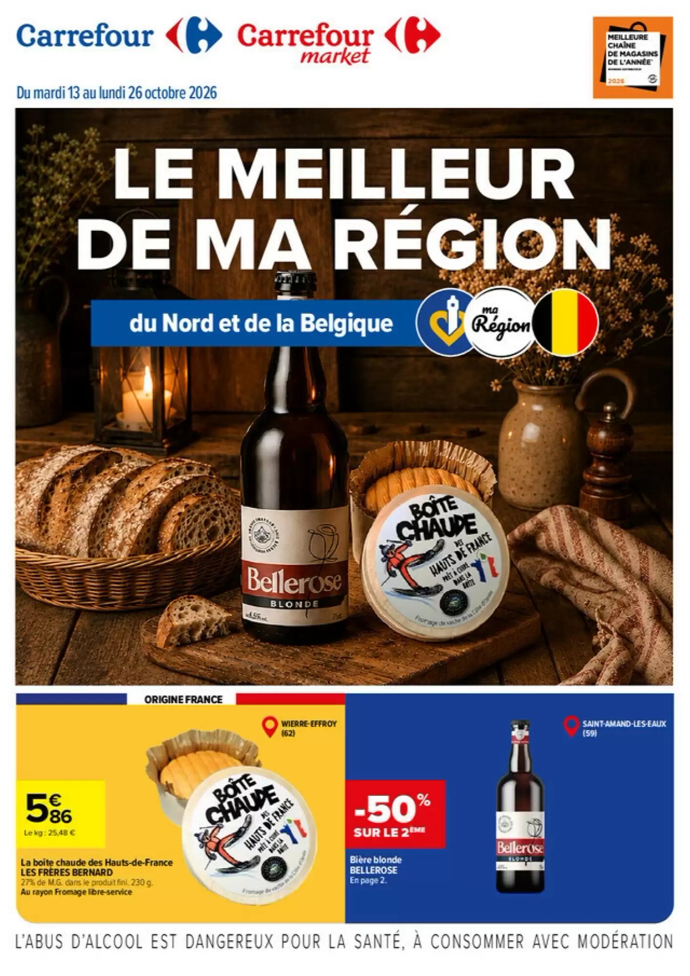 Prospectus promotionnel Carrefour Market valable à partir du 13/10/2026 - Page 1.