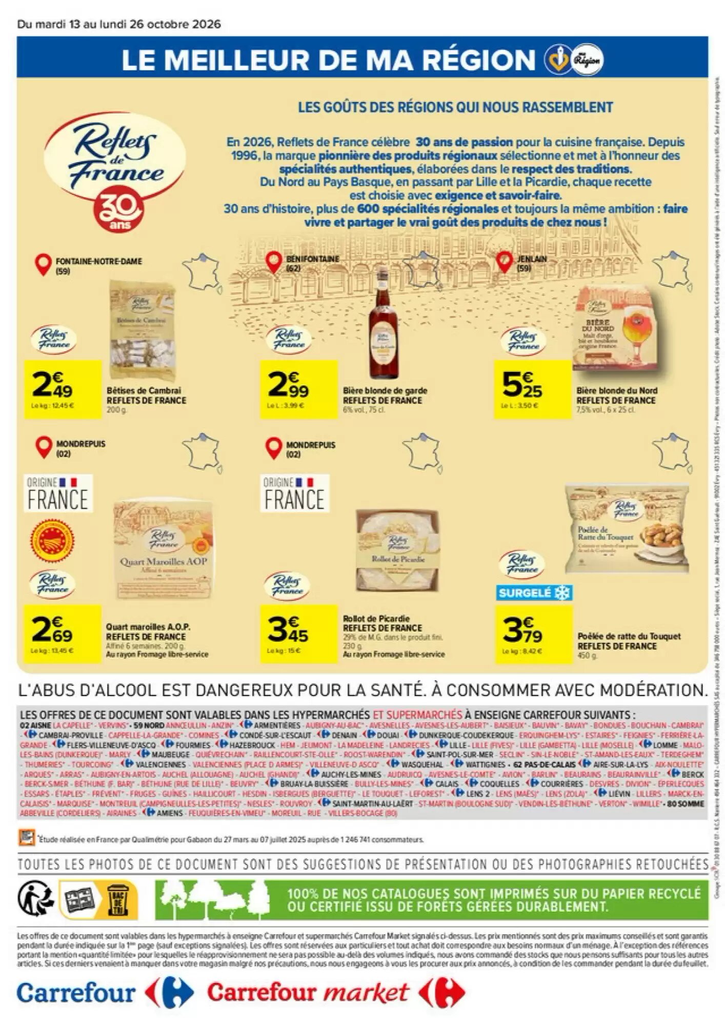 Prospectus promotionnel Carrefour Market valable à partir du 13/10/2026 - Page 16.