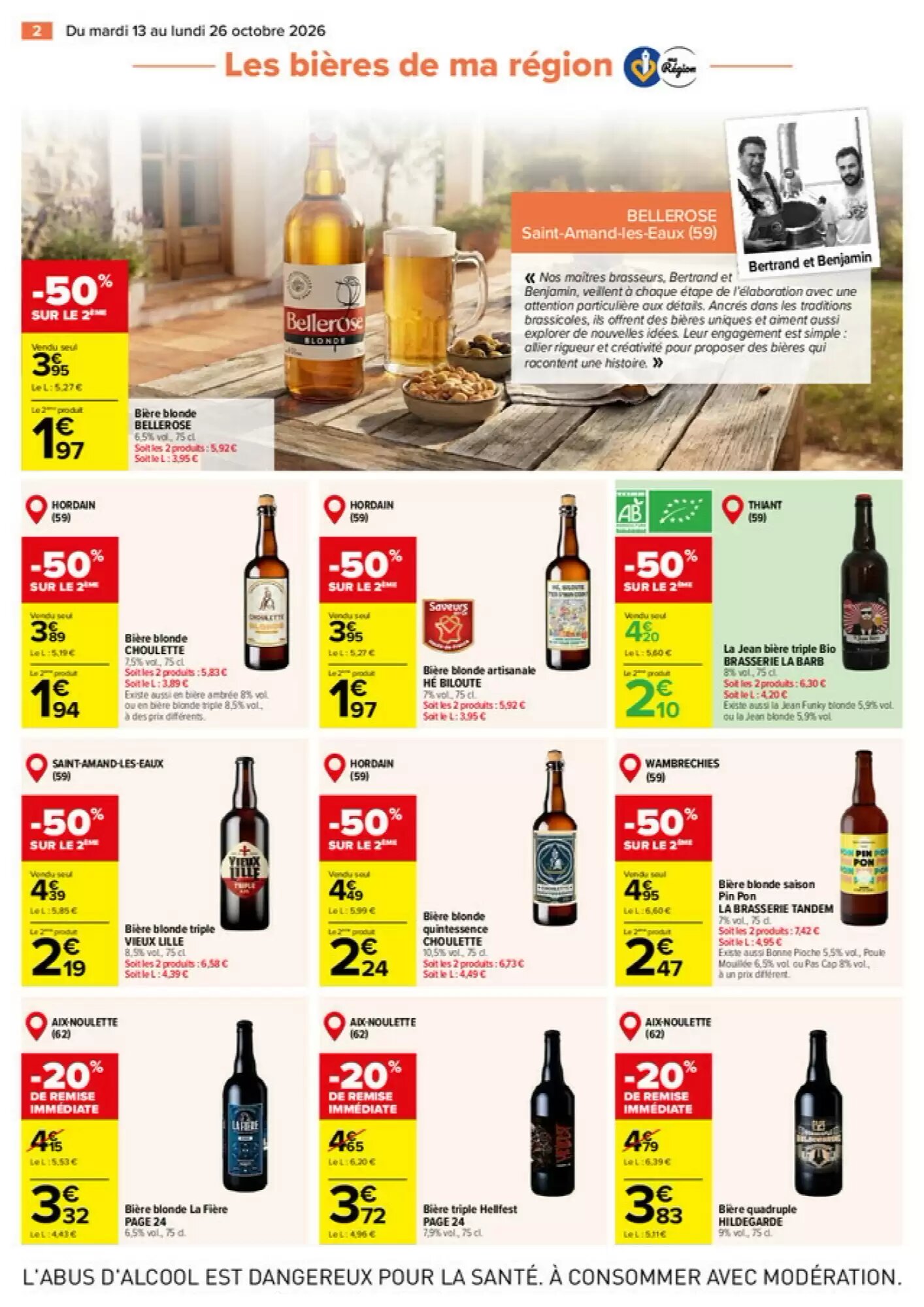 Prospectus promotionnel Carrefour Market valable à partir du 13/10/2026 - Page 2.