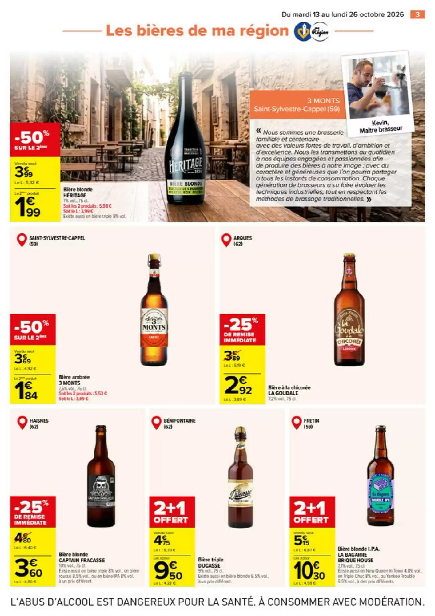 Prospectus promotionnel Carrefour Market valable à partir du 13/10/2026 - Page 3.