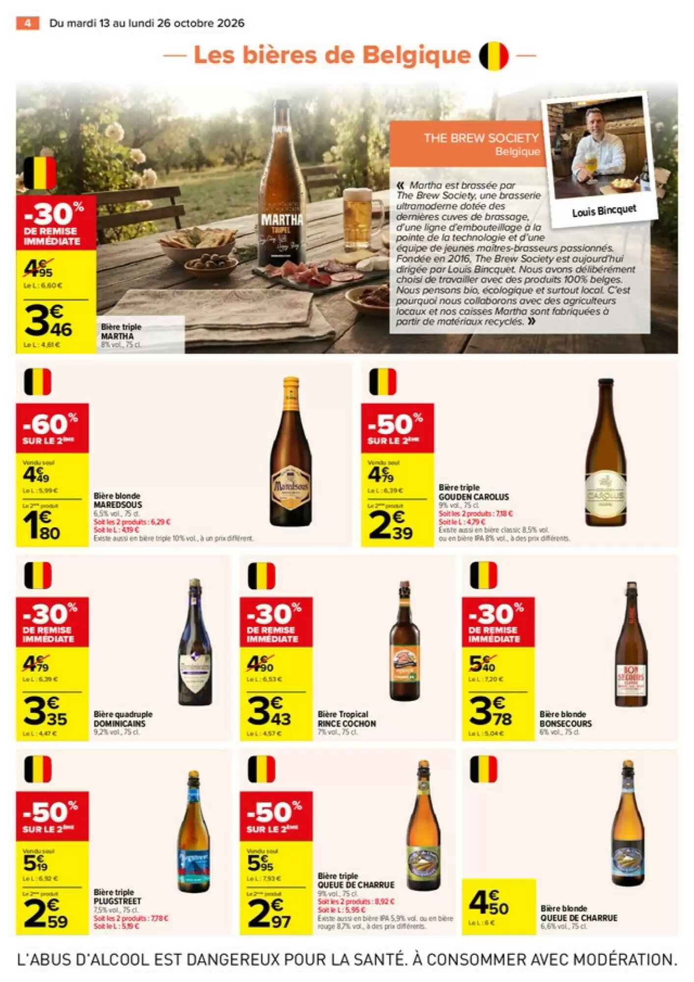 Prospectus promotionnel Carrefour Market valable à partir du 13/10/2026 - Page 4.
