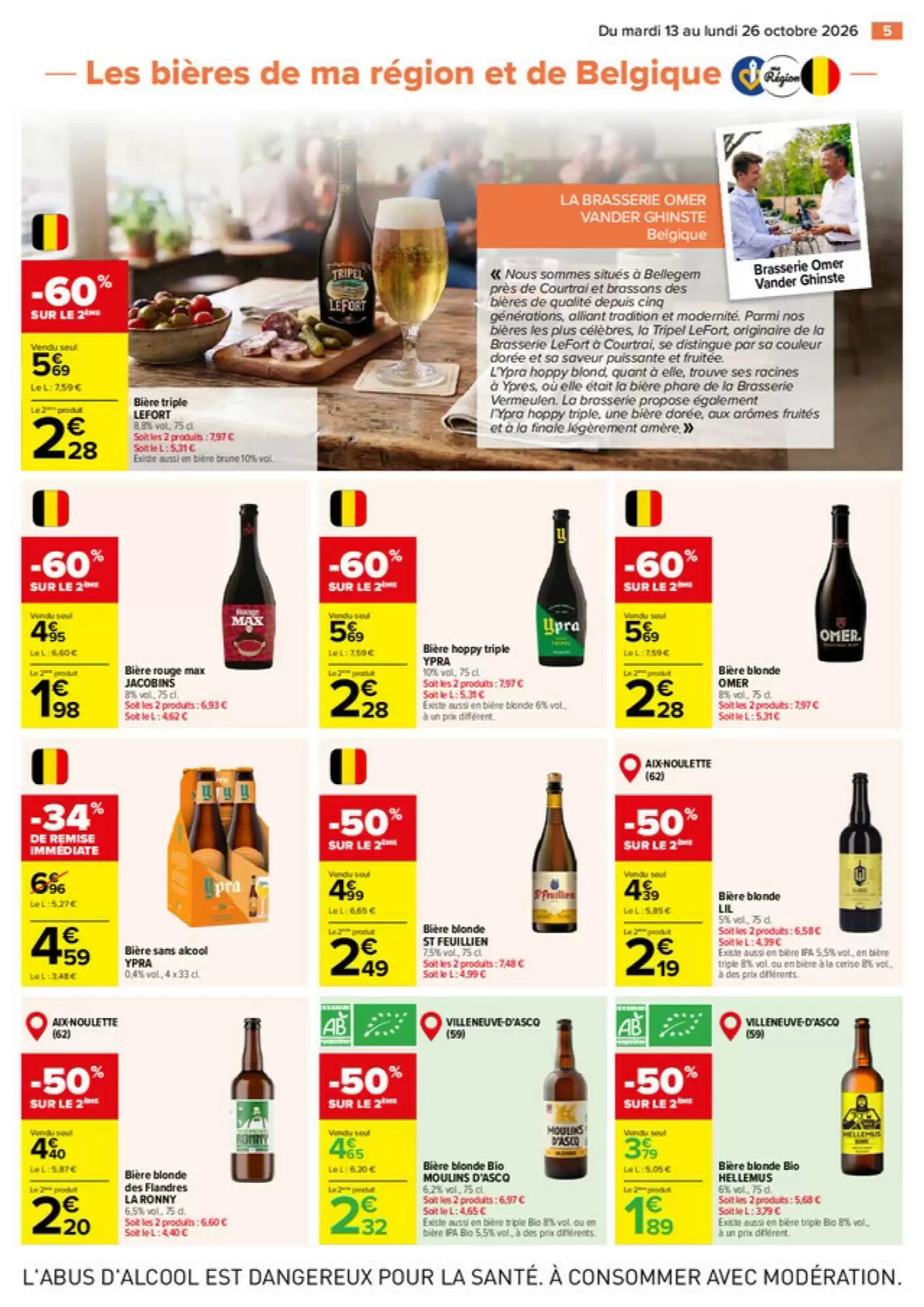 Prospectus promotionnel Carrefour Market valable à partir du 13/10/2026 - Page 5.