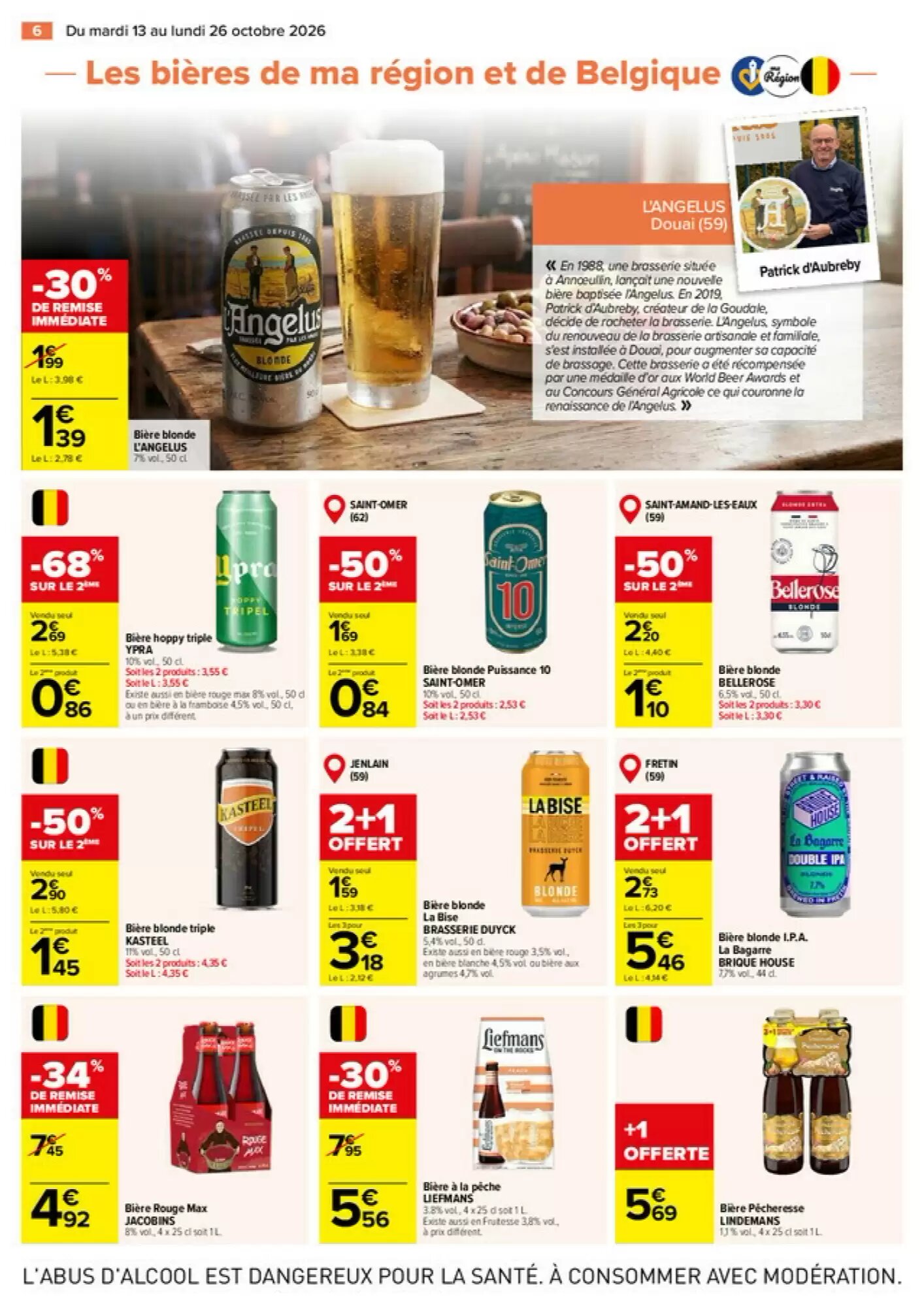 Prospectus promotionnel Carrefour Market valable à partir du 13/10/2026 - Page 6.