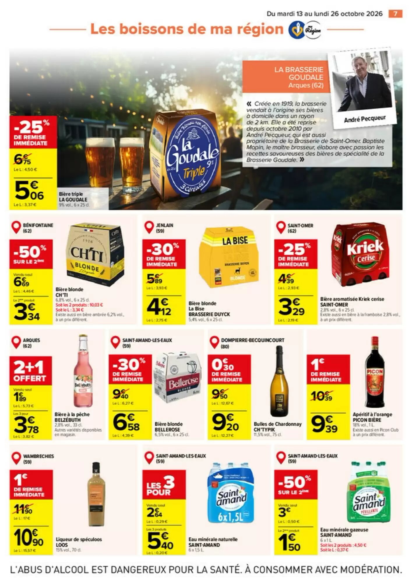 Prospectus promotionnel Carrefour Market valable à partir du 13/10/2026 - Page 7.