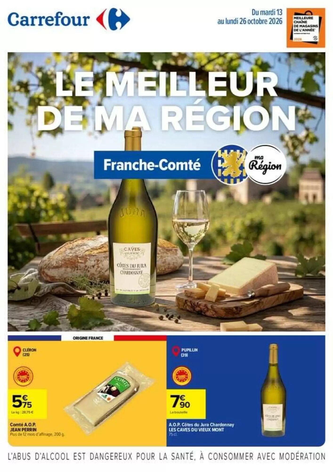 Prospectus promotionnel Carrefour valable à partir du 13/10/2026 - Page 1.