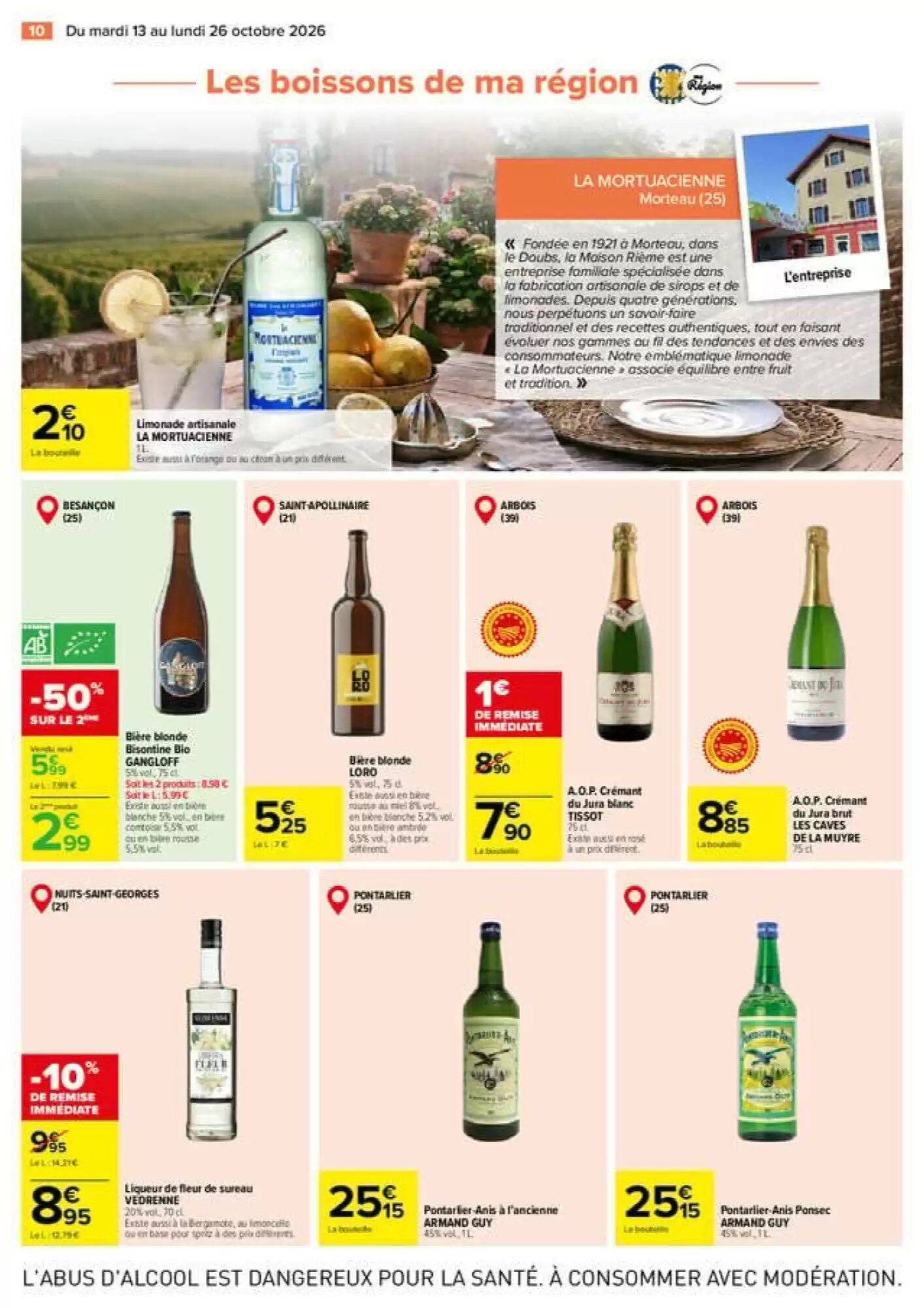 Prospectus promotionnel Carrefour valable à partir du 13/10/2026 - Page 10.