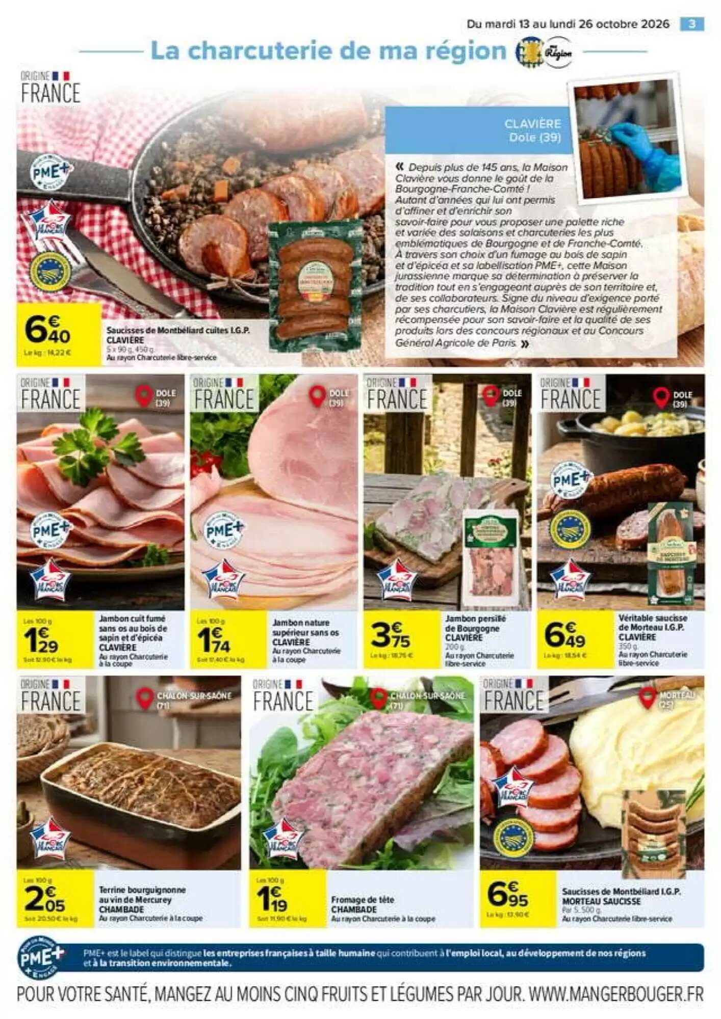 Prospectus promotionnel Carrefour valable à partir du 13/10/2026 - Page 3.
