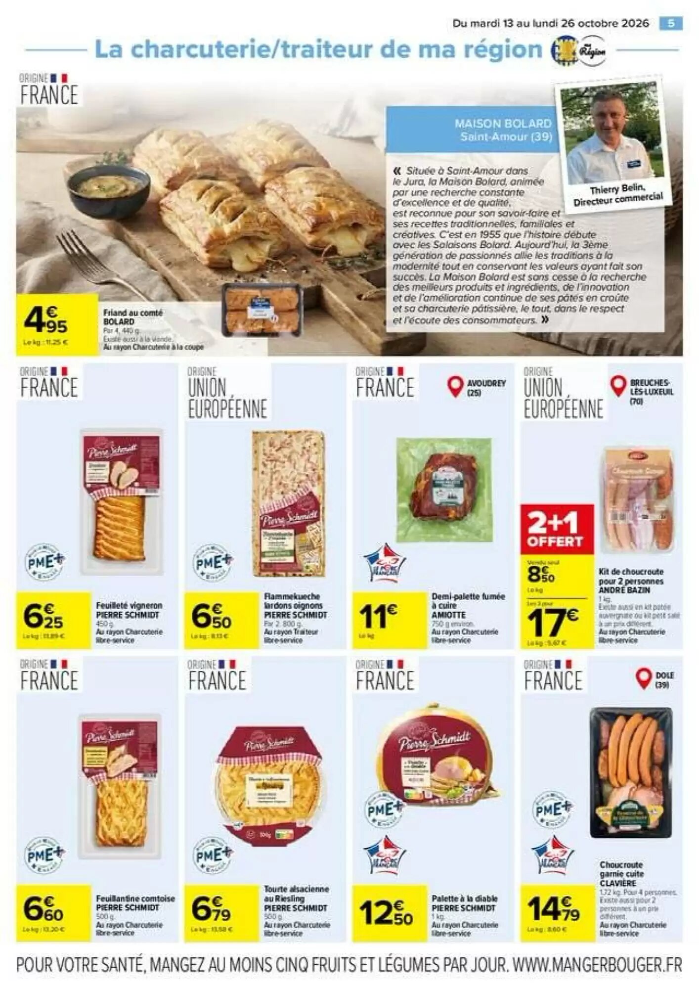 Prospectus promotionnel Carrefour valable à partir du 13/10/2026 - Page 5.