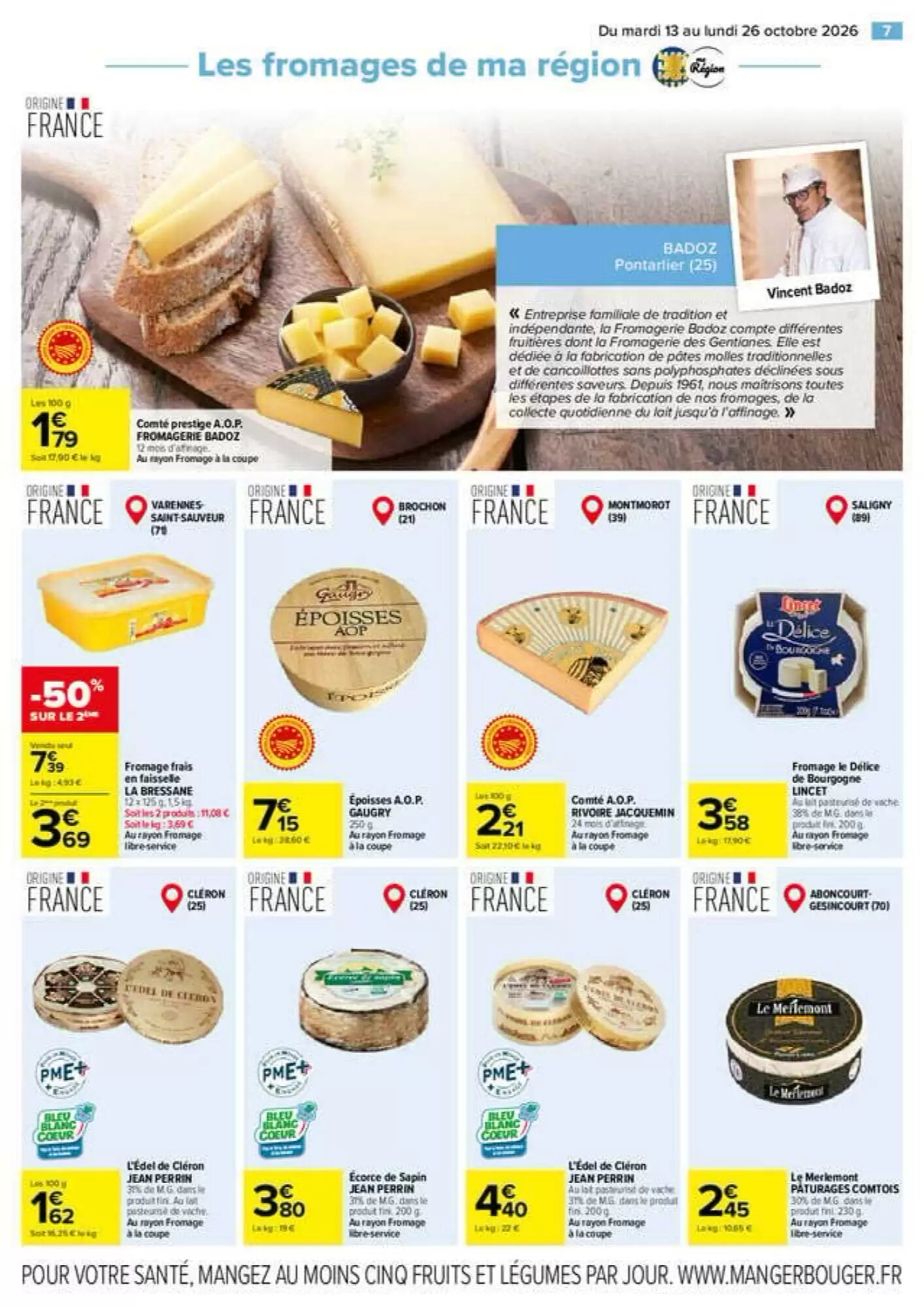Prospectus promotionnel Carrefour valable à partir du 13/10/2026 - Page 7.