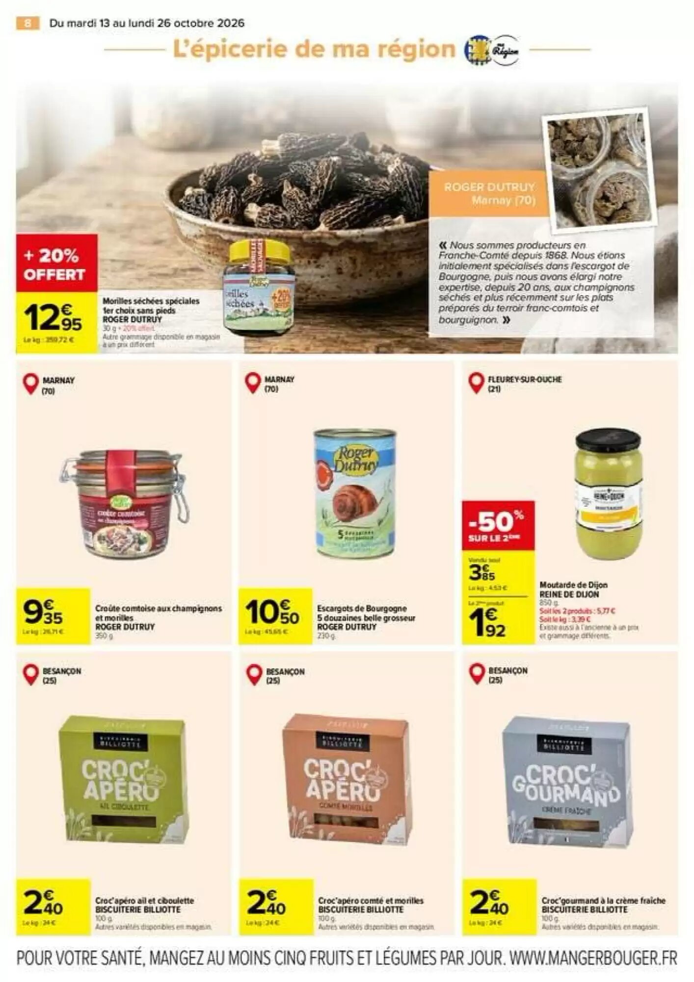 Prospectus promotionnel Carrefour valable à partir du 13/10/2026 - Page 8.