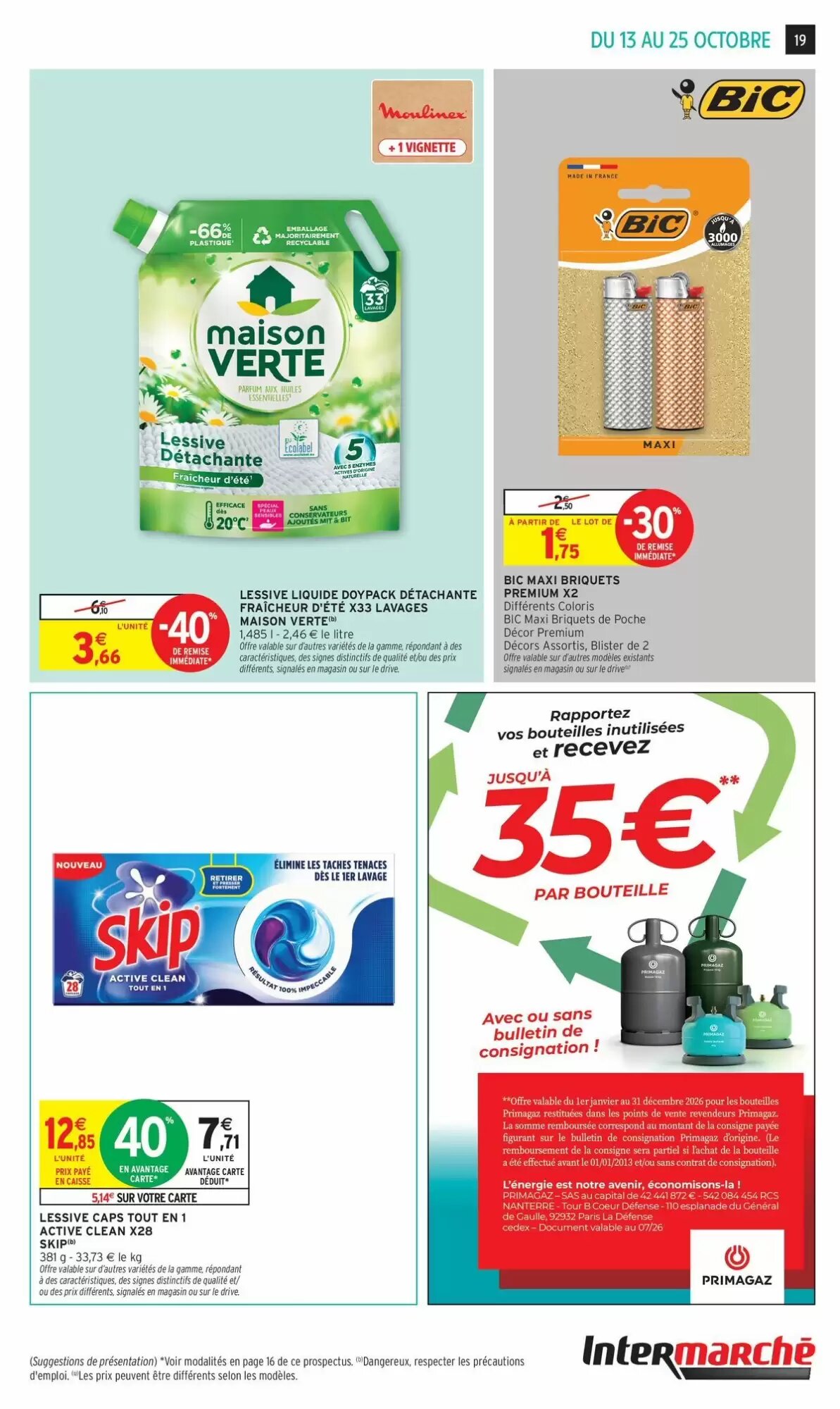 Prospectus promotionnel Intermarché valable à partir du 13/10/2026 - Page 15.