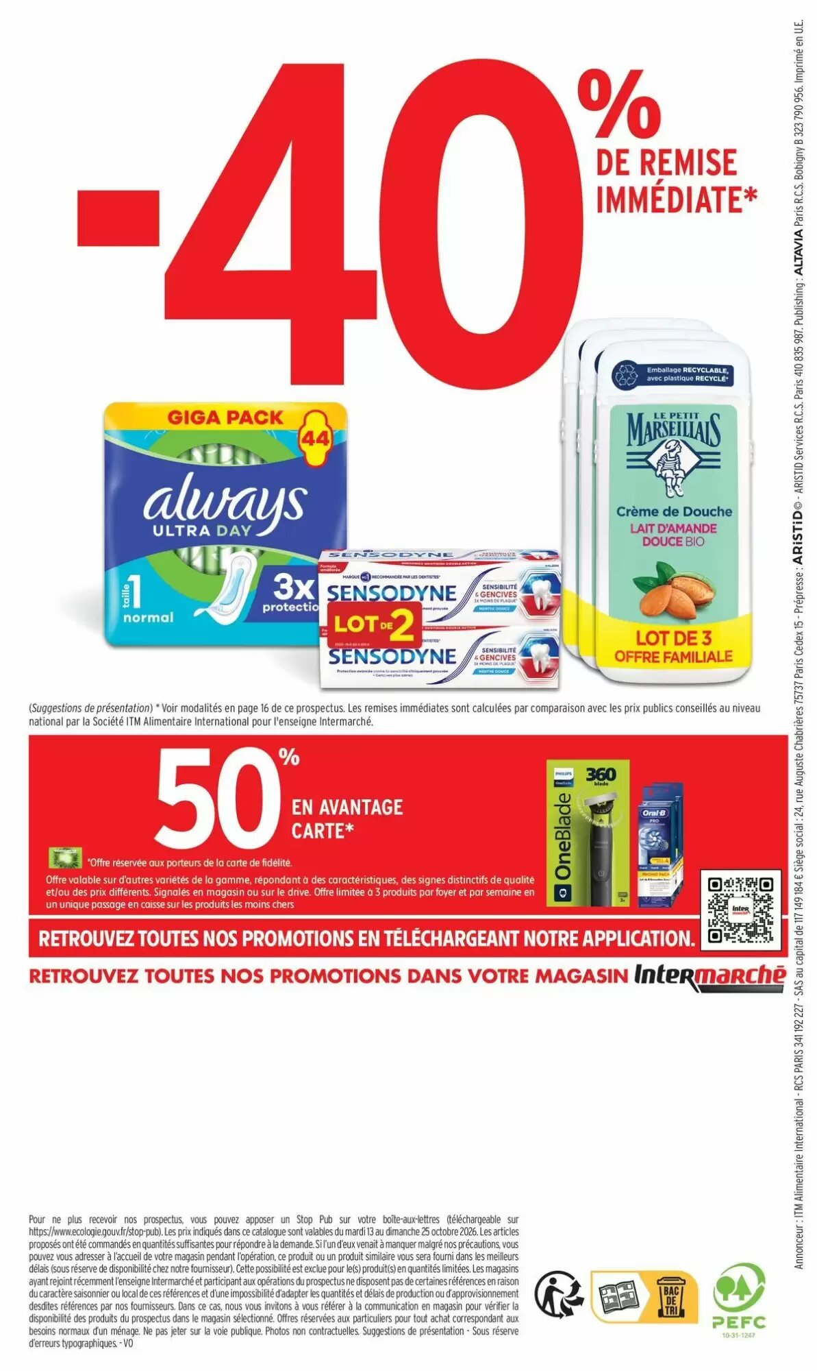 Prospectus promotionnel Intermarché valable à partir du 13/10/2026 - Page 16.