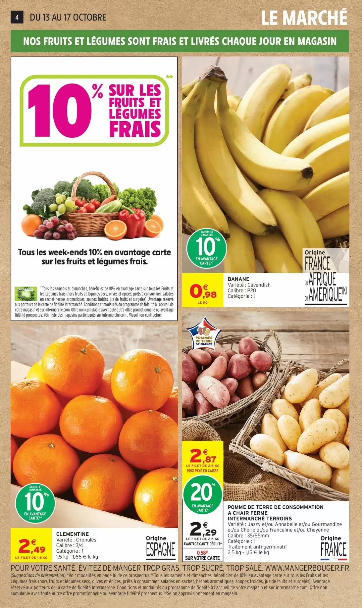 Prospectus promotionnel Intermarché valable à partir du 13/10/2026 - Page 4.