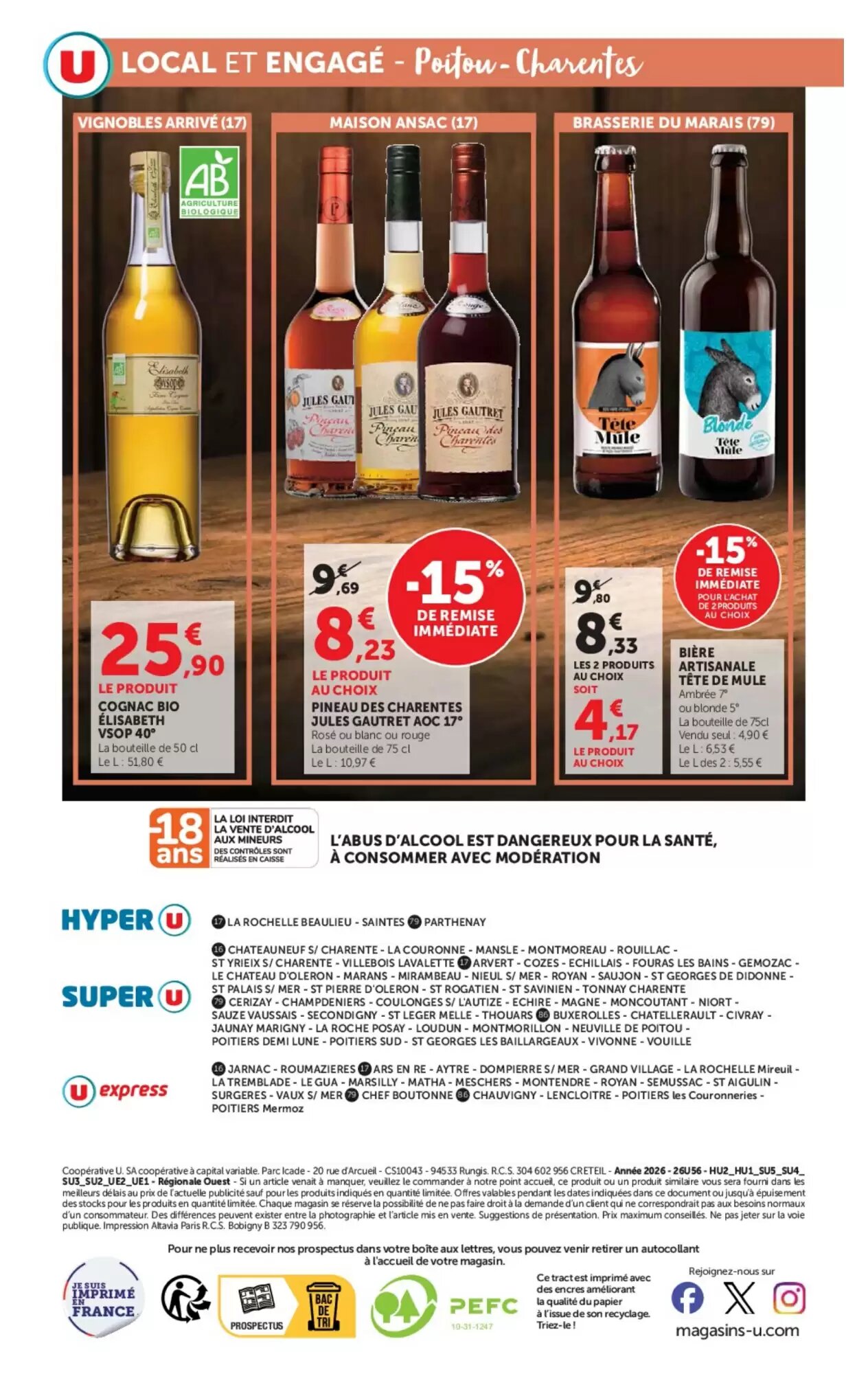 Prospectus promotionnel Hyper U valable à partir du 13/10/2026 - Page 4.